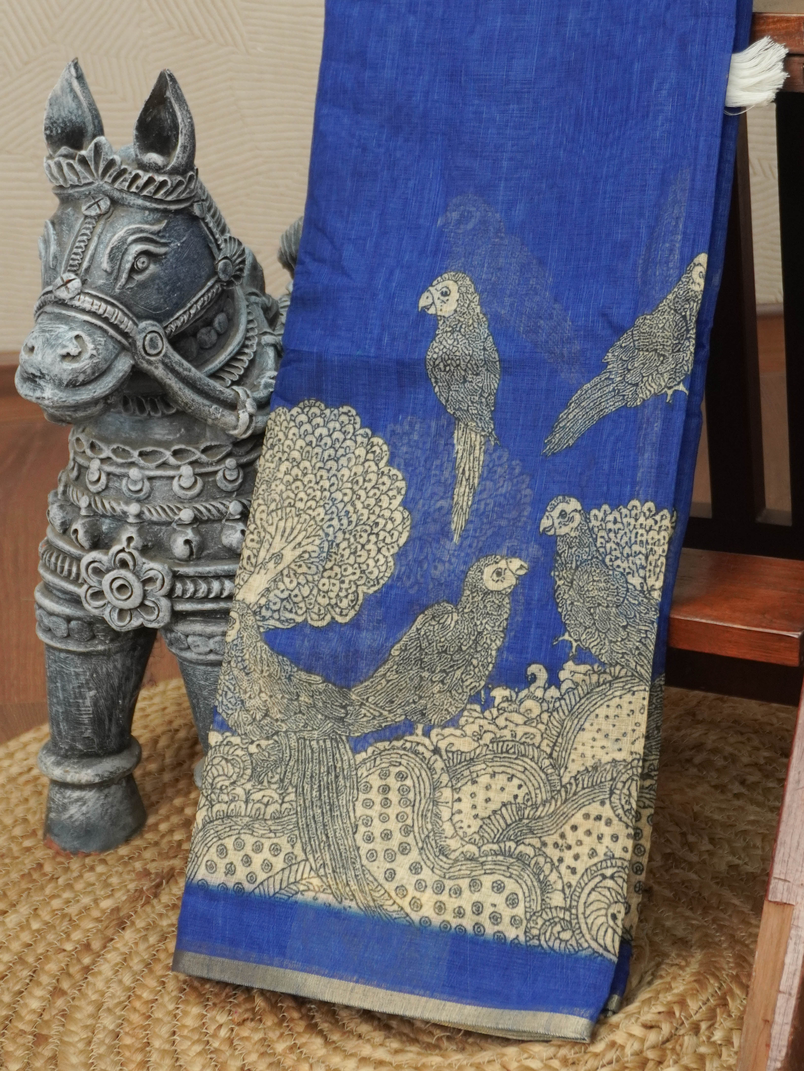 Linen Cotton Saree | TTDS3210