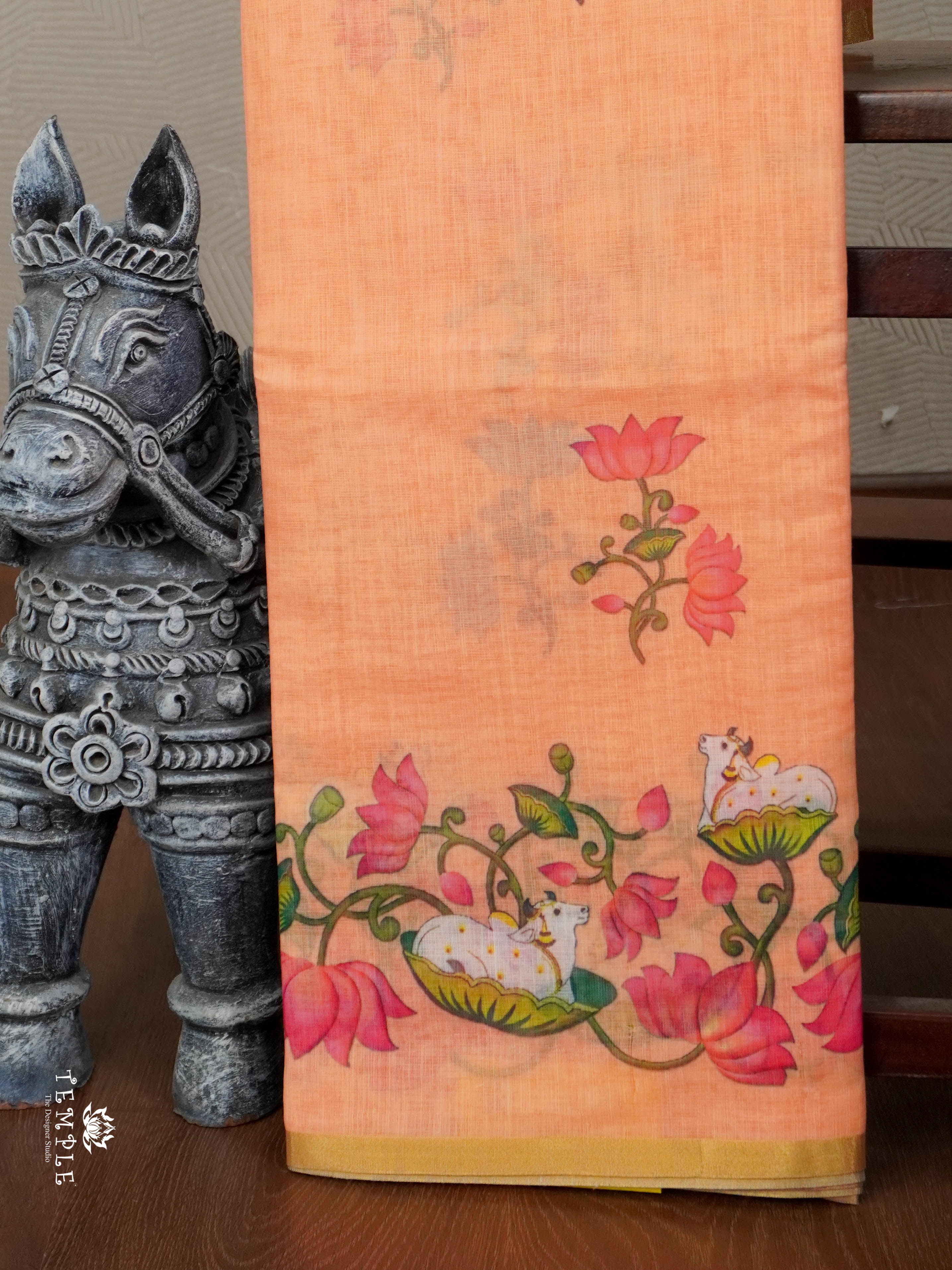 Chanderi Cotton Saree | TTDS2820