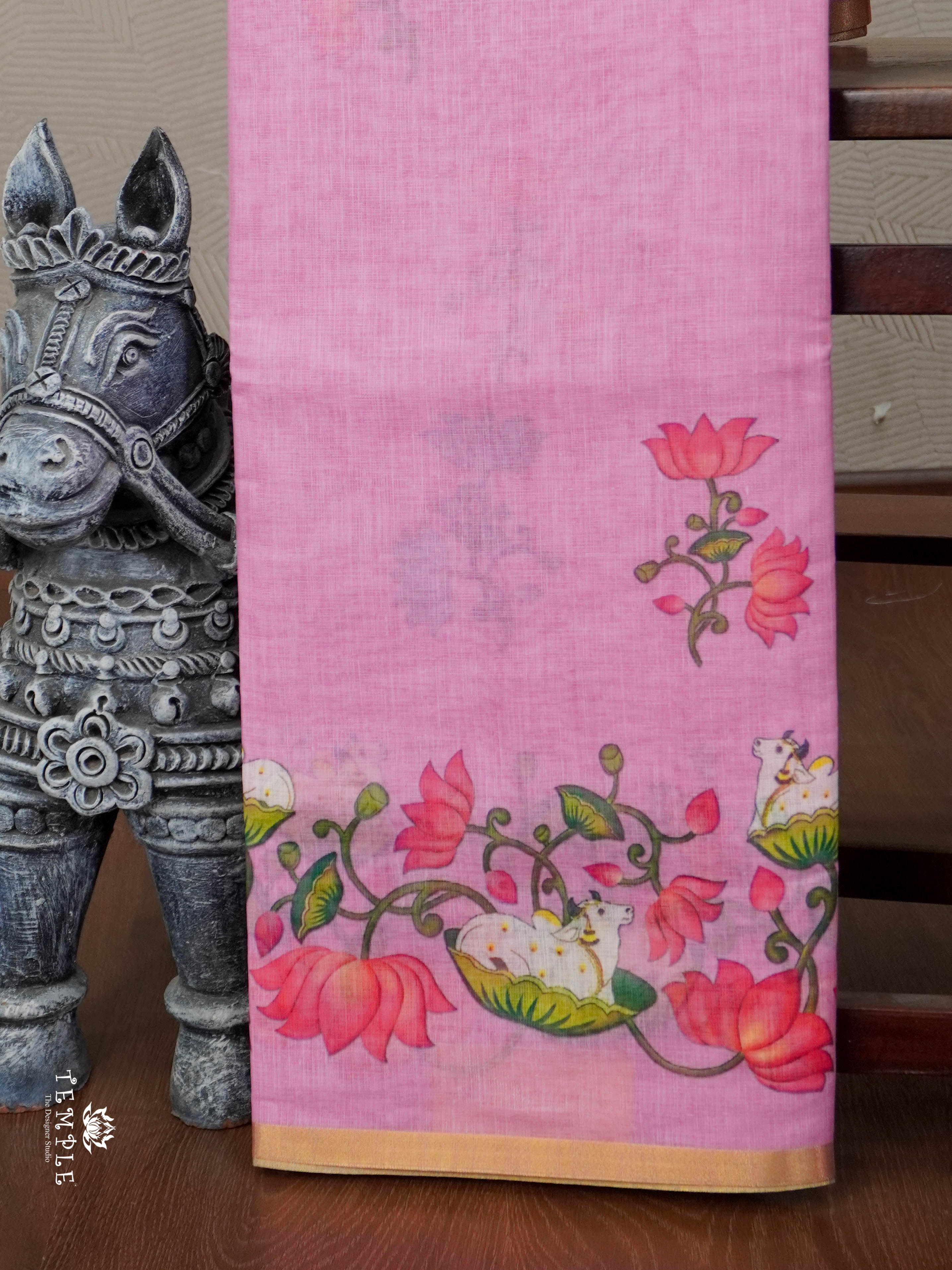 Chanderi Cotton Saree | TTDS2820