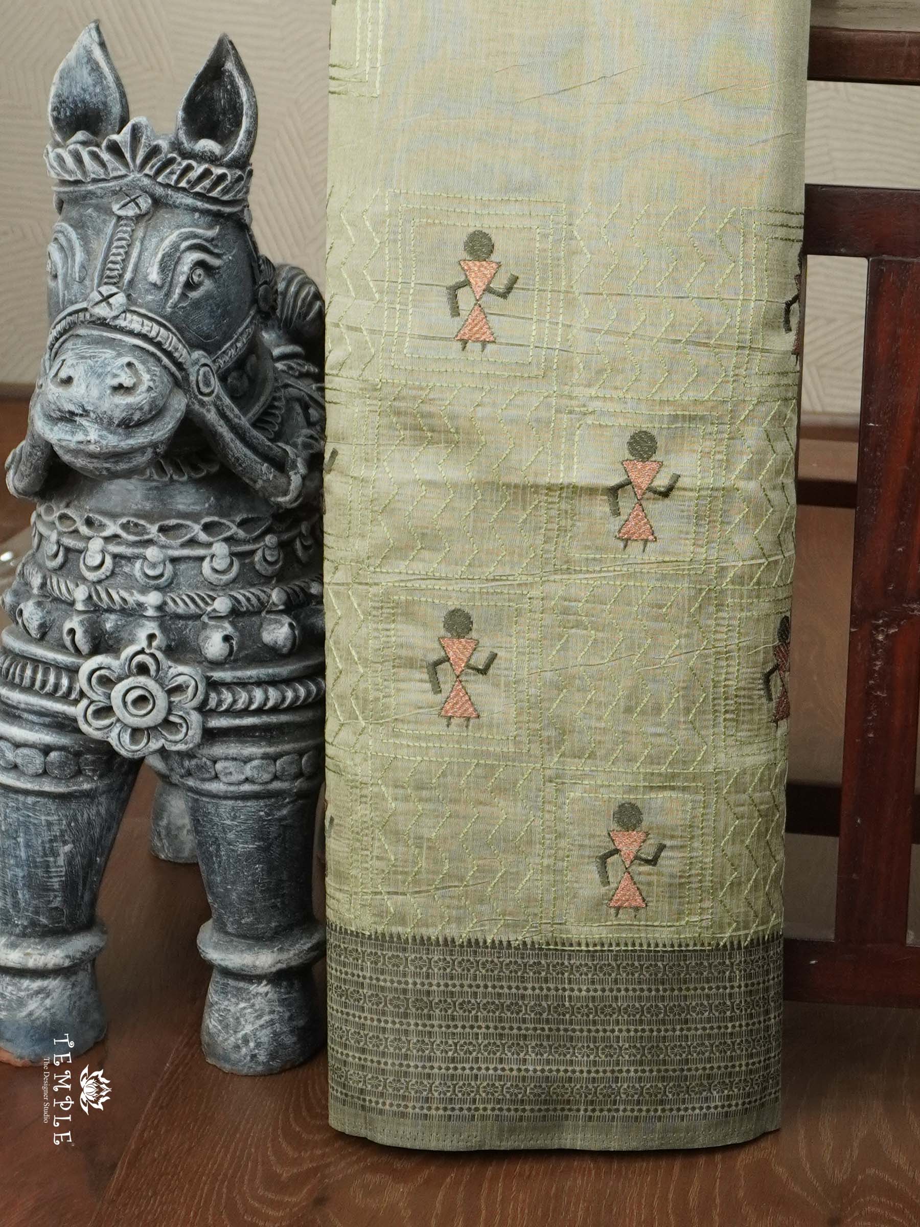 Fancy Tussar Saree | TTDS2713