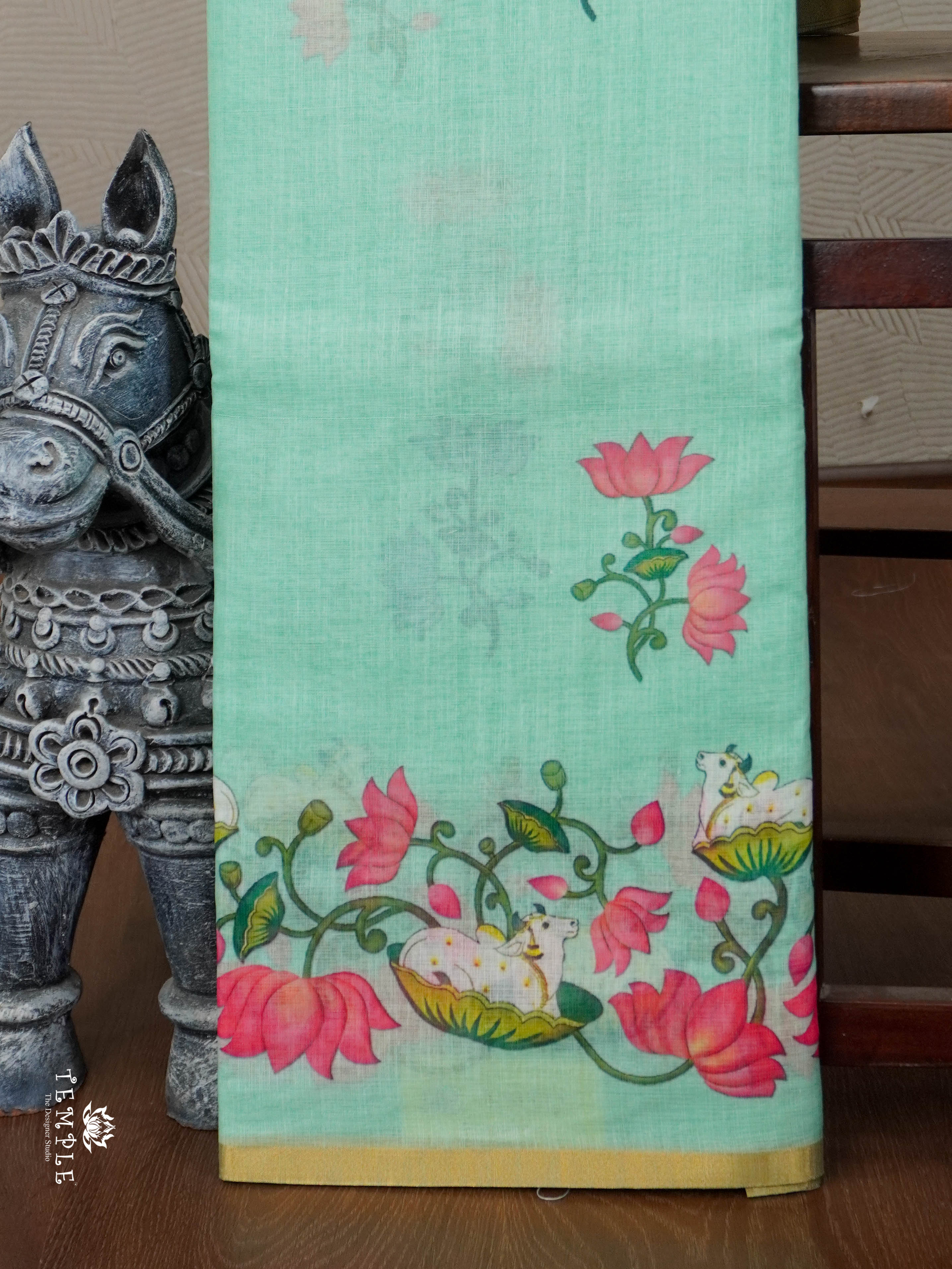 Chanderi Cotton Saree | TTDS2820