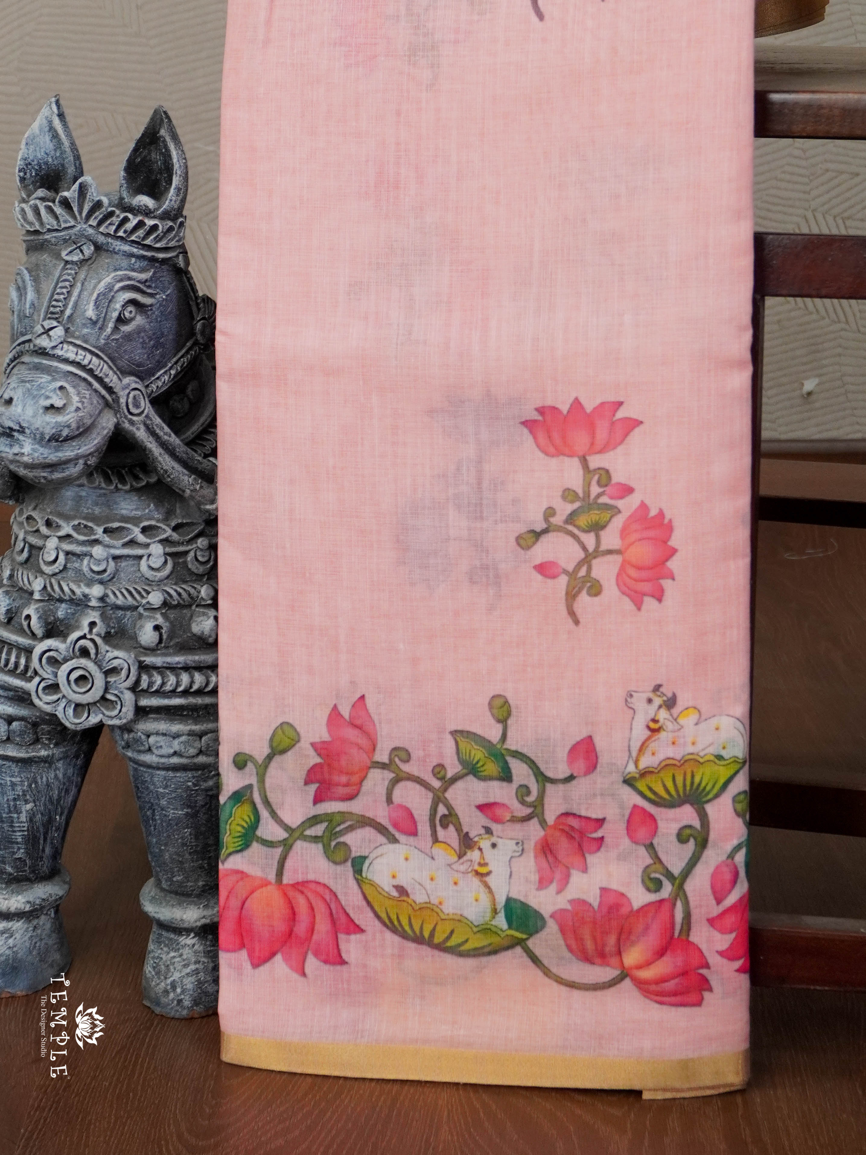 Chanderi Cotton Saree | TTDS2820