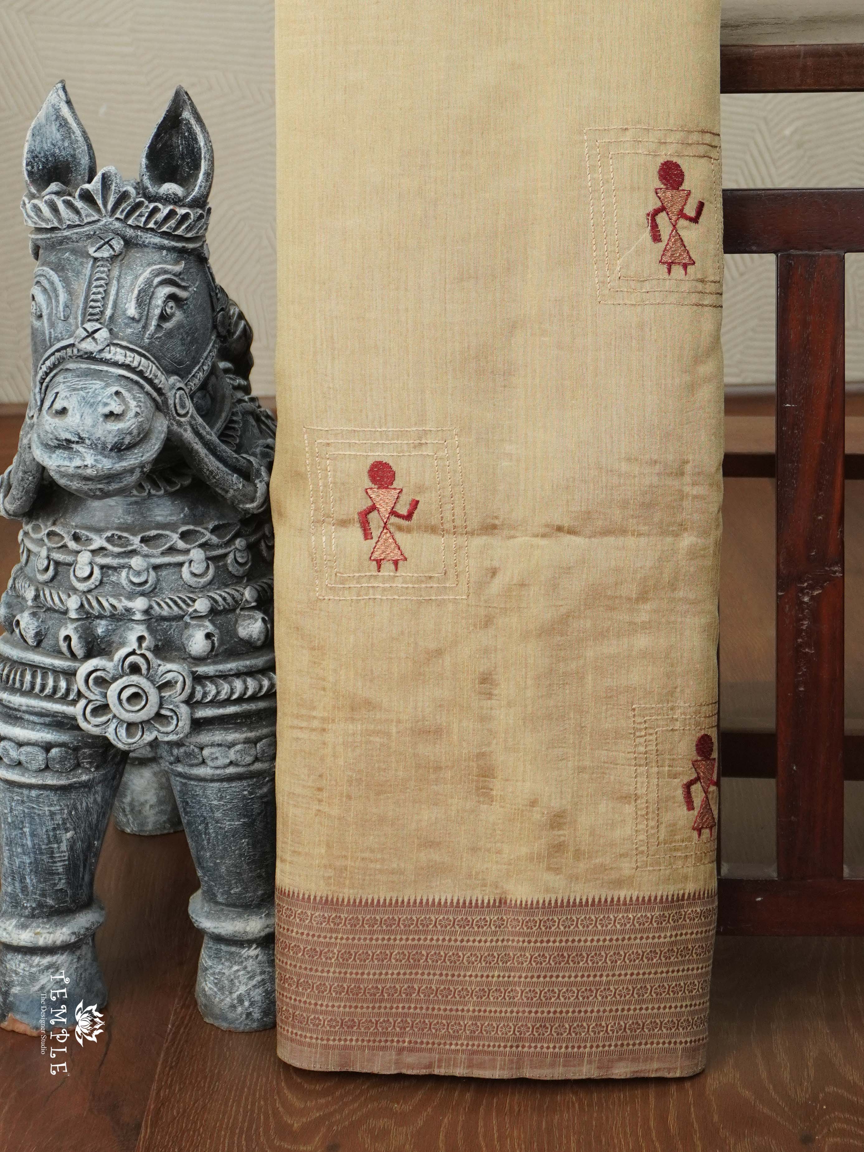 Fancy Tussar Saree | TTDS2713