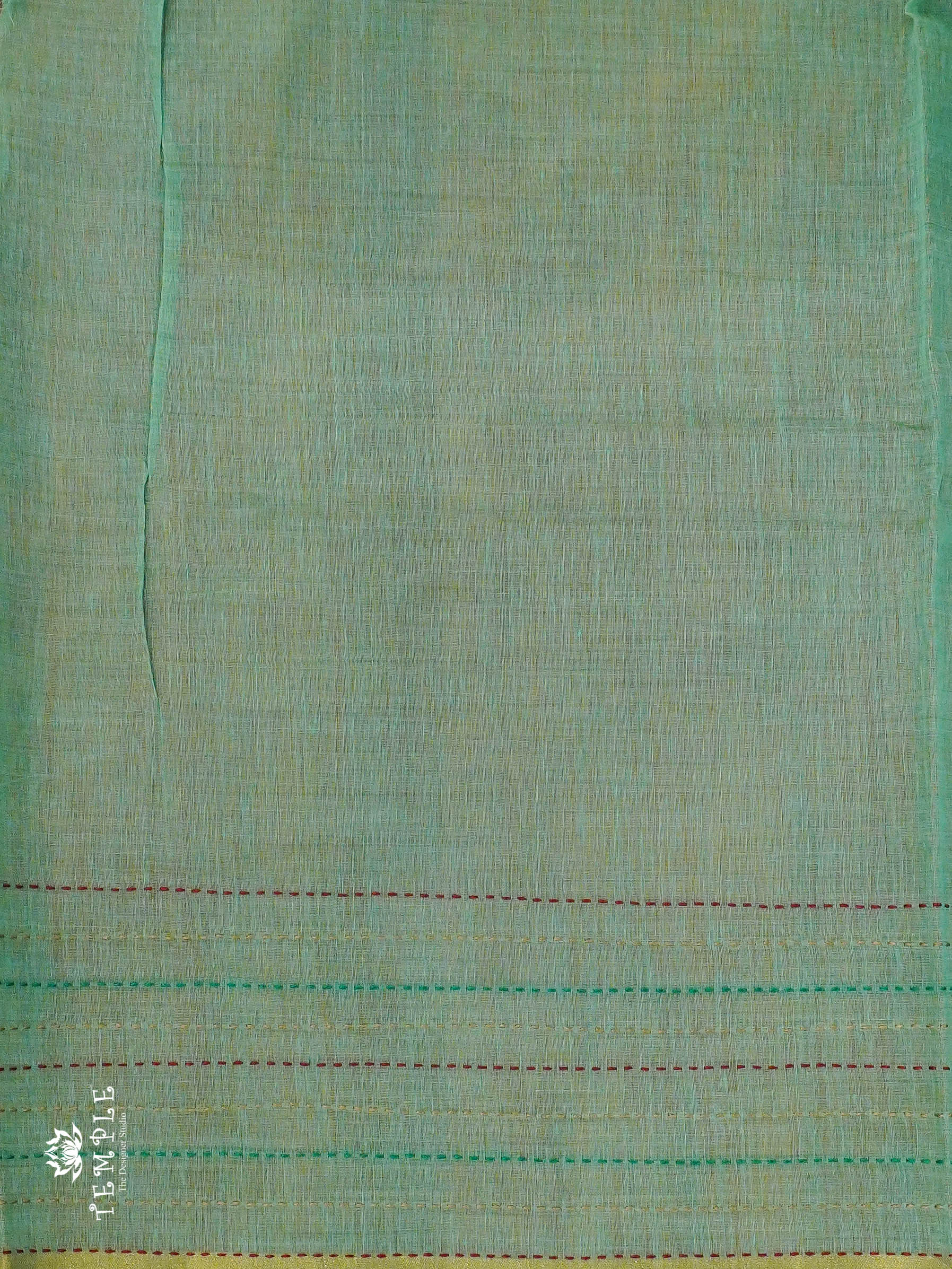 Chanderi Cotton Saree With Kantha Work | TTDS1344 | Sparkling Deals