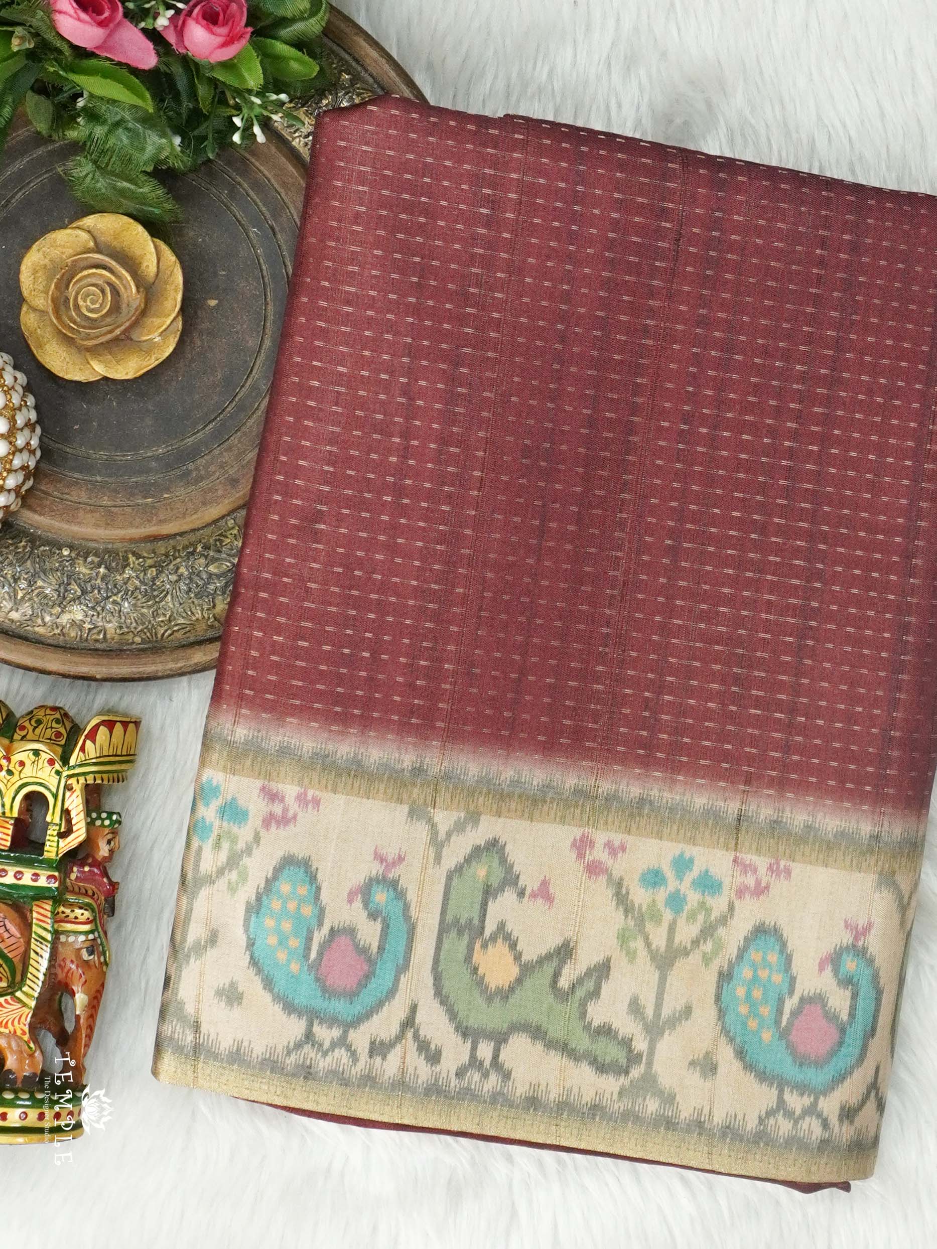 Handloom  Chappa Silk Saree | TTDS2715