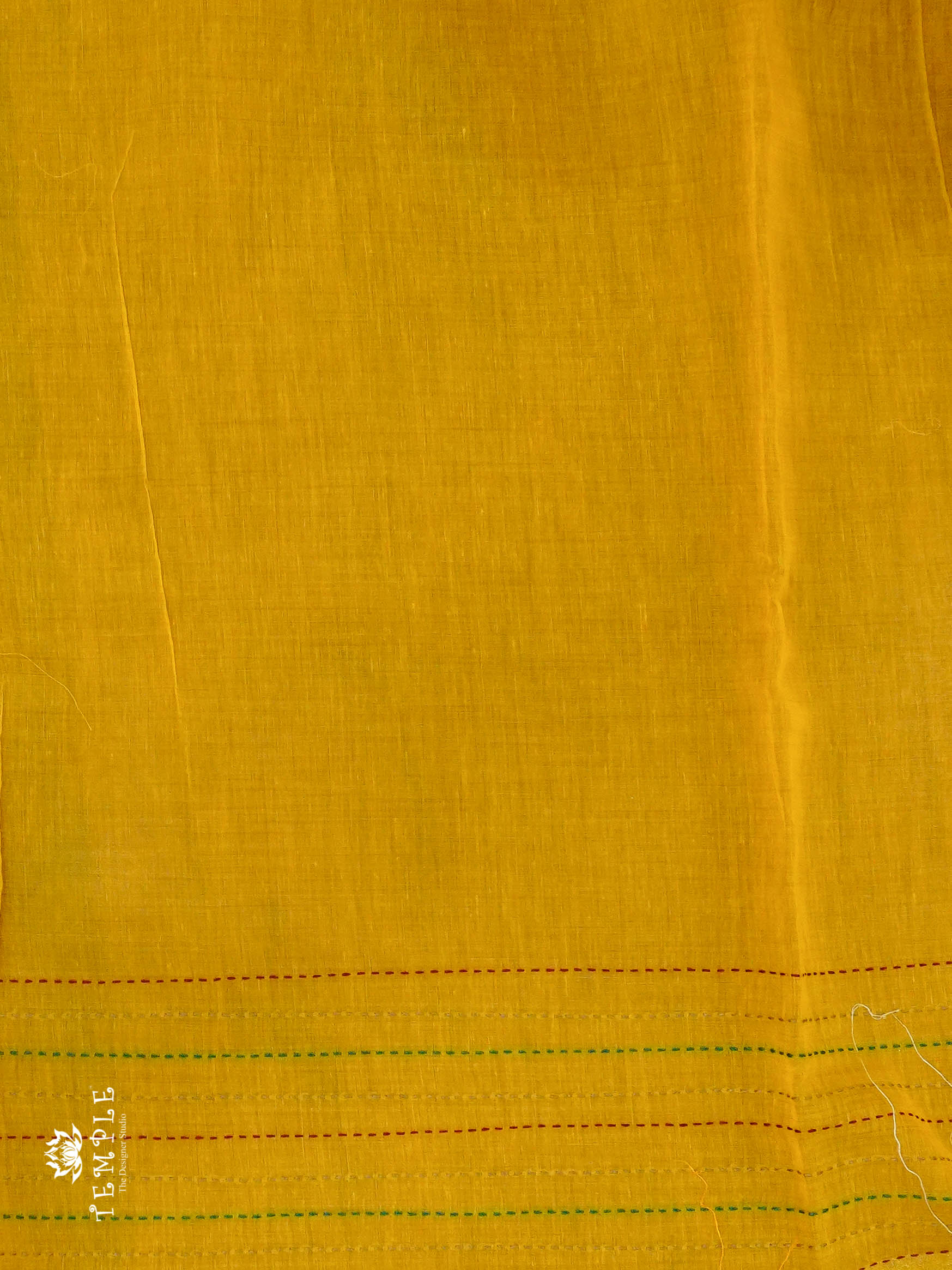 Chanderi Cotton Saree With Kantha Work | TTDS1344 | Sparkling Deals