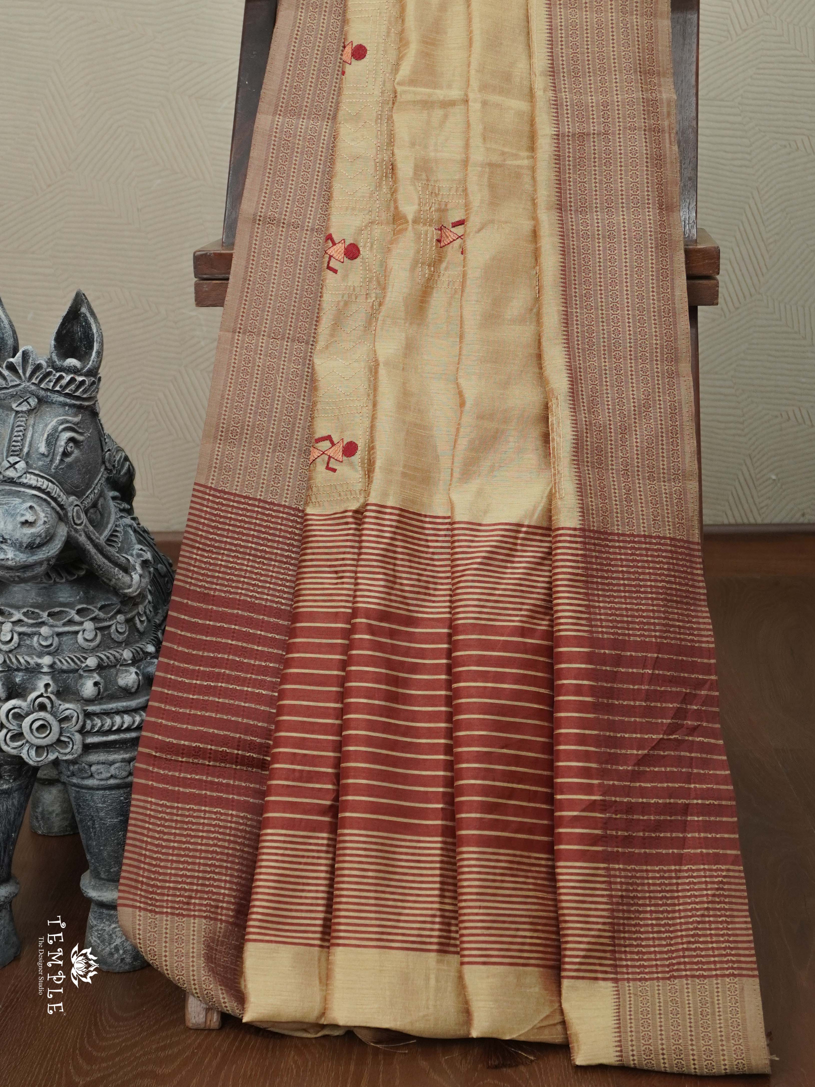 Fancy Tussar Saree | TTDS2713