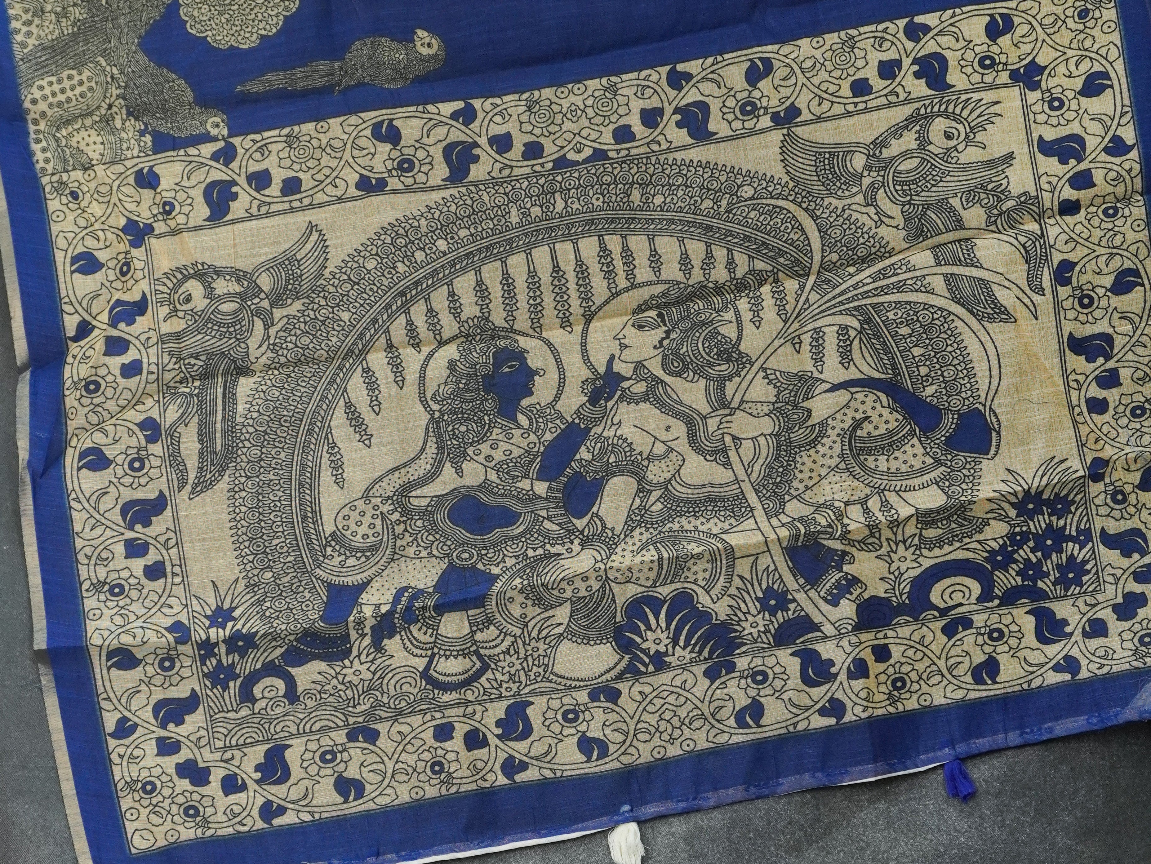 Linen Cotton Saree | TTDS3210