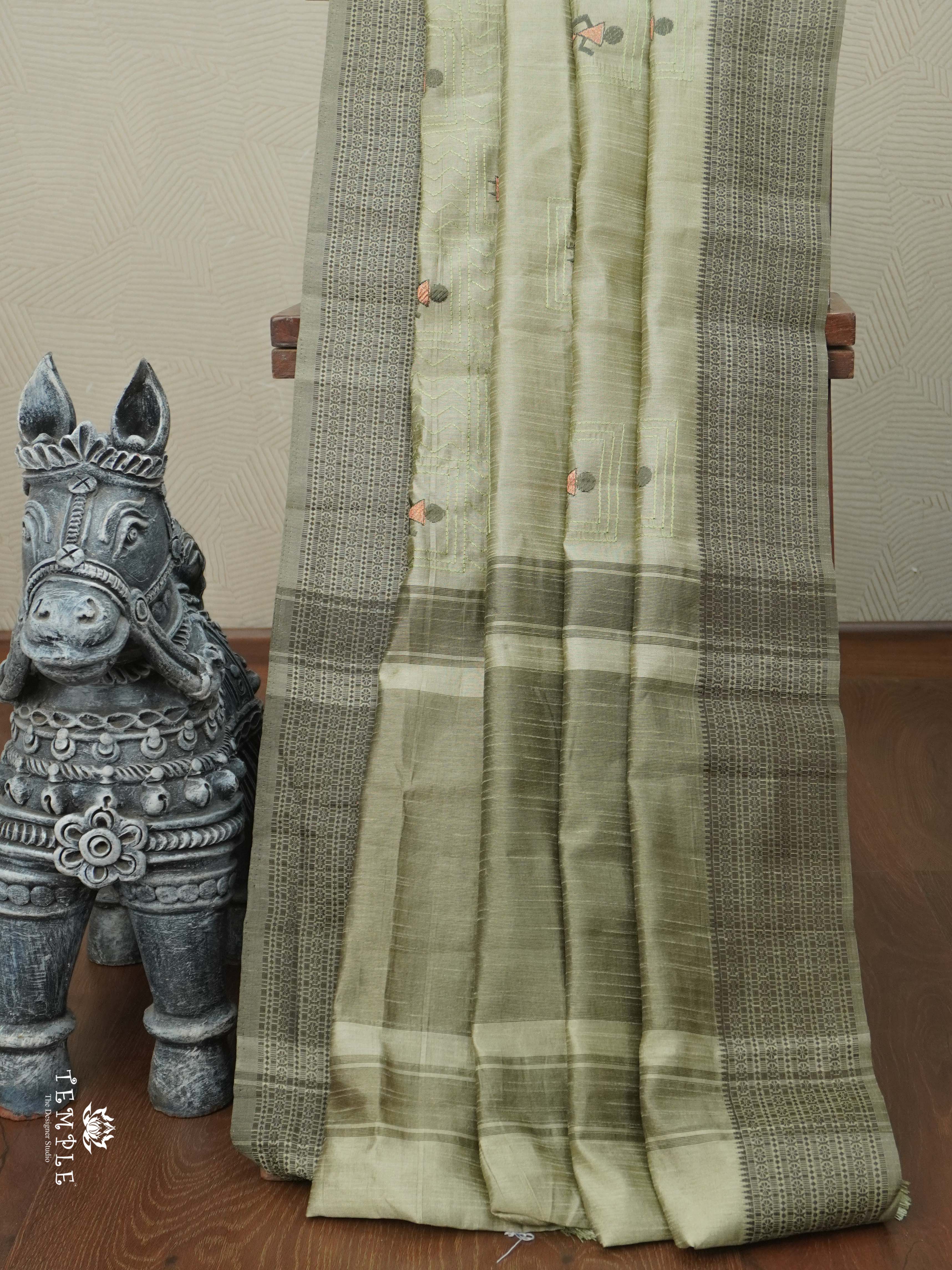 Fancy Tussar Saree | TTDS2713