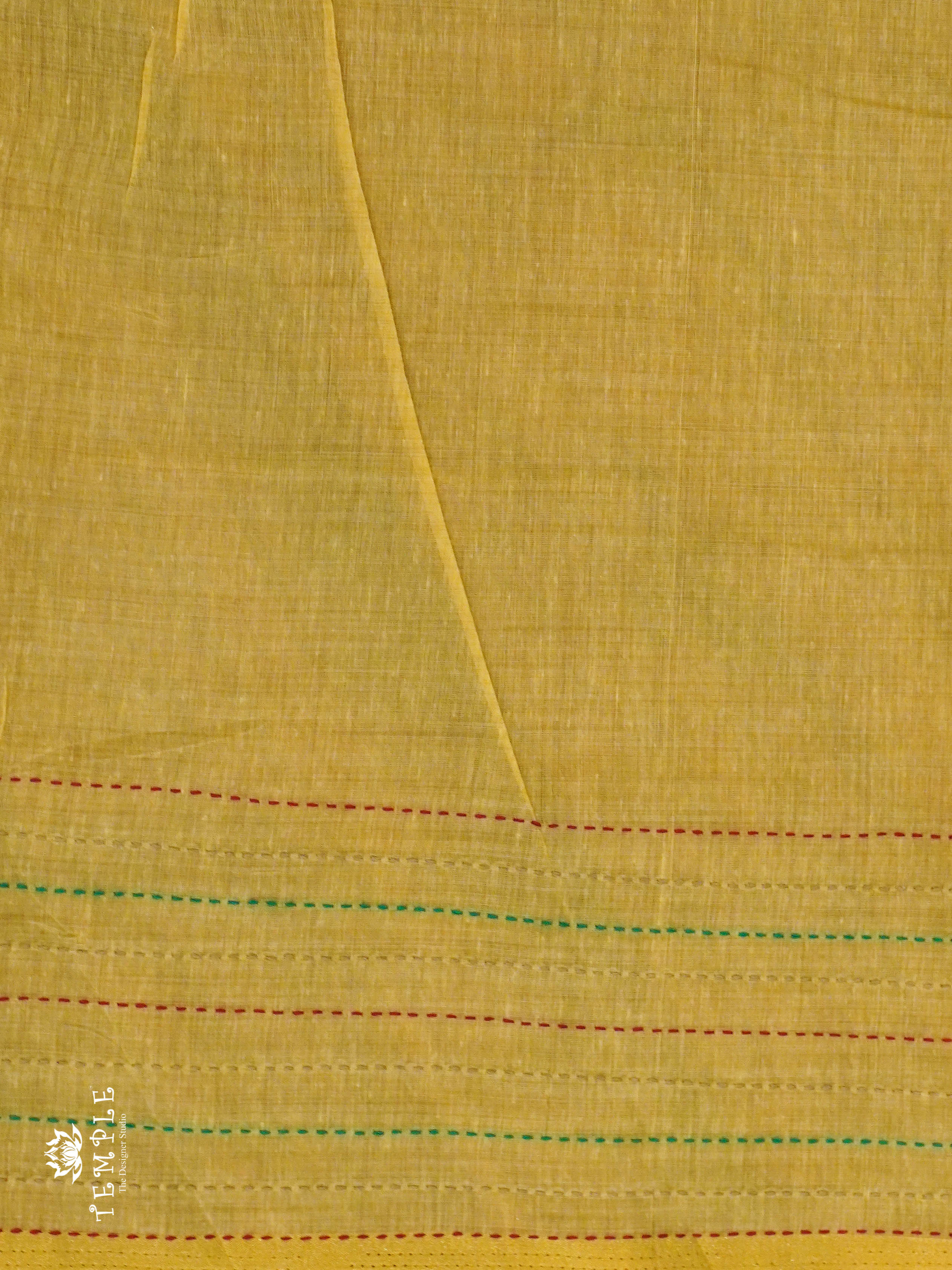 Chanderi Cotton Saree With Kantha Work | TTDS1344 | Sparkling Deals