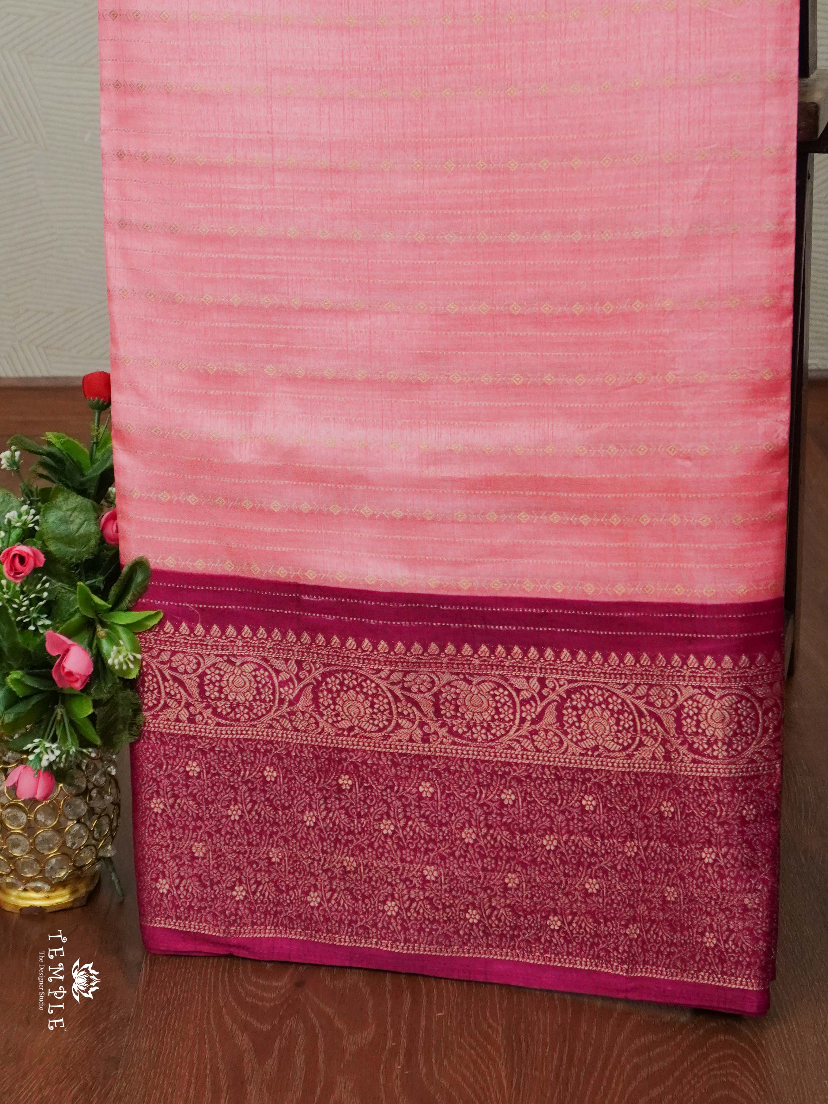 Semi Tussar Silk Saree | TTDS2313