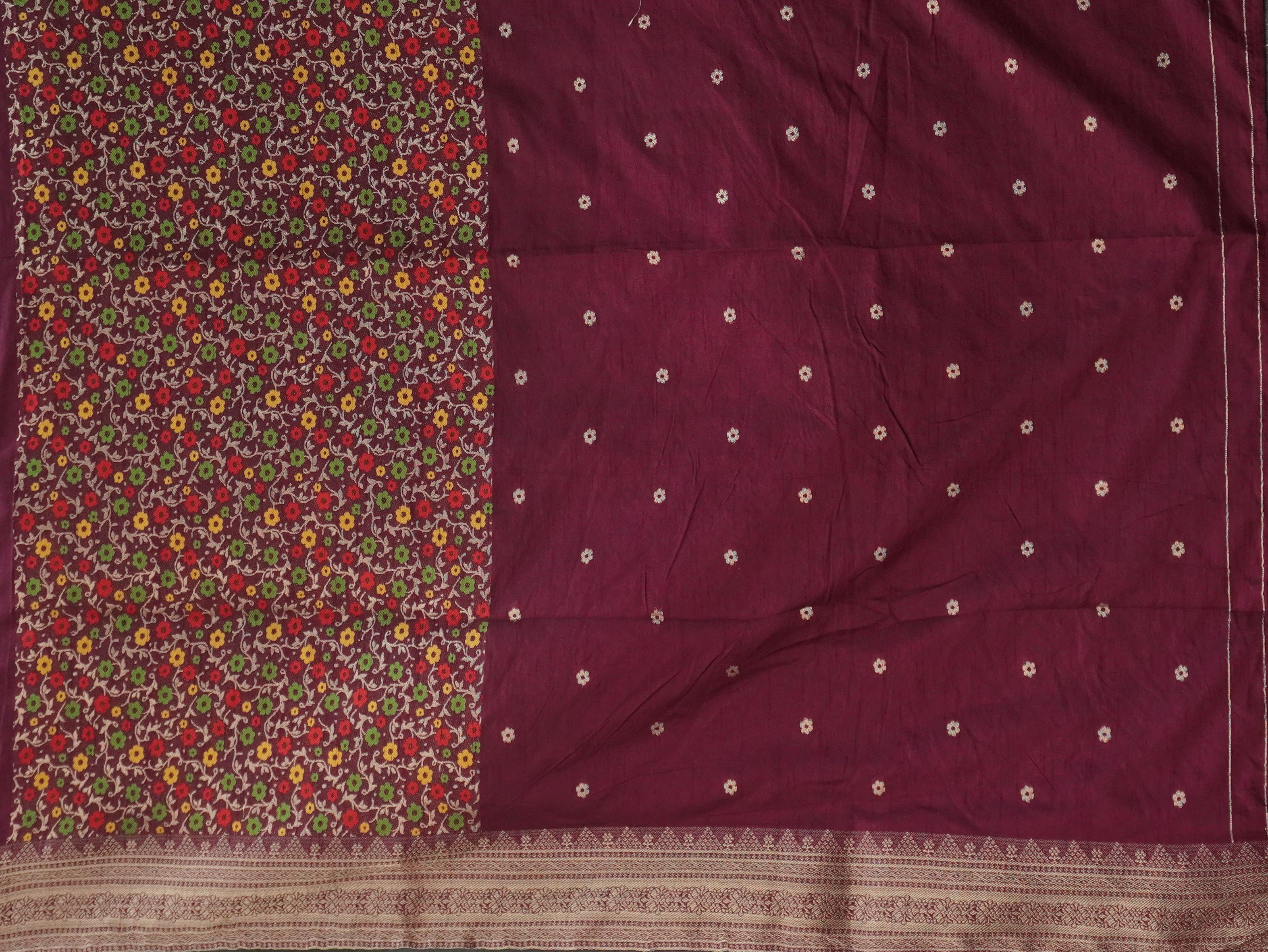 Raw Silk Saree | TTDS3220