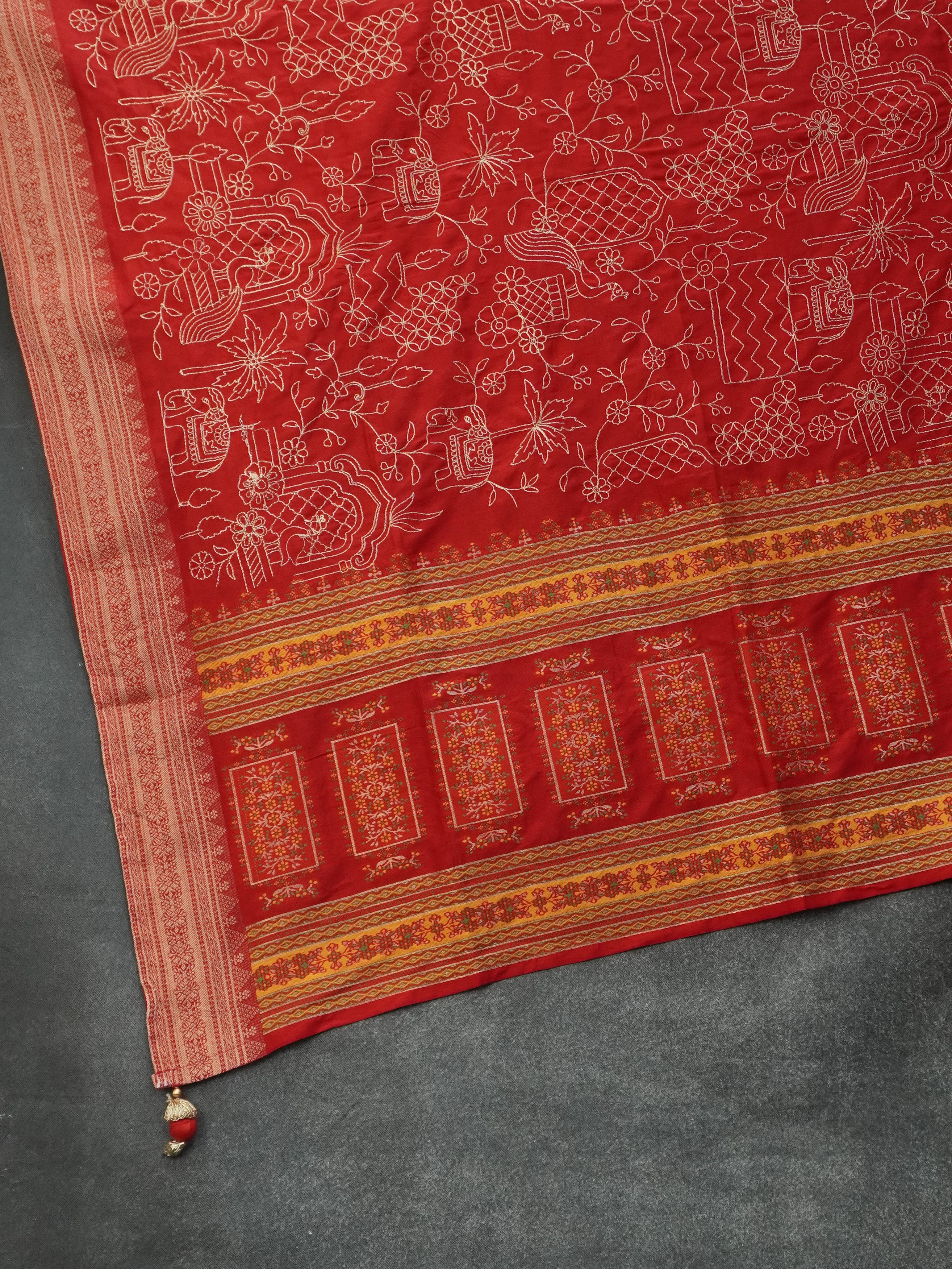 Raw Silk Saree | TTDS3220