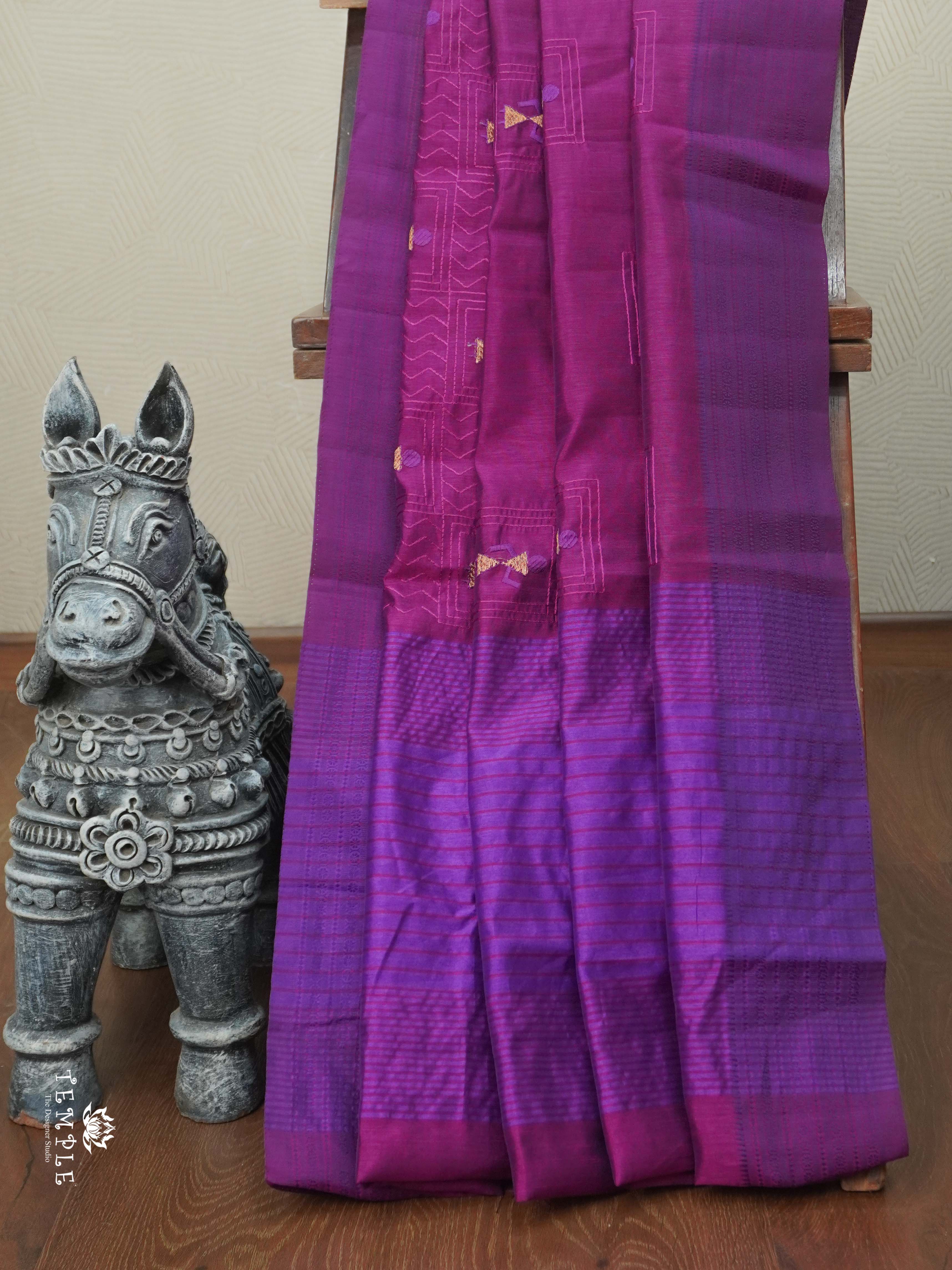 Fancy Tussar Saree | TTDS2713