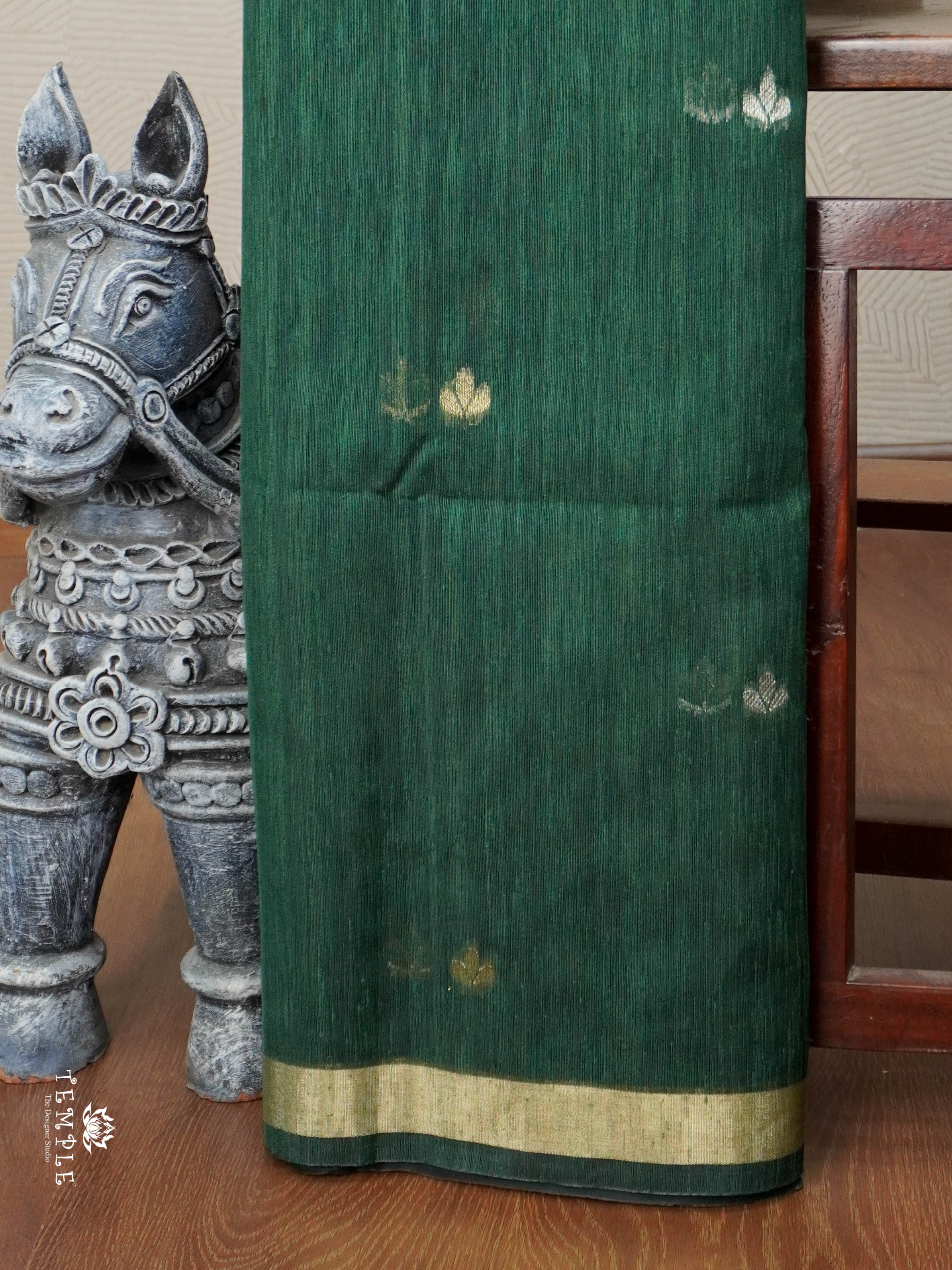 Linen Silk Saree | TTDS2802