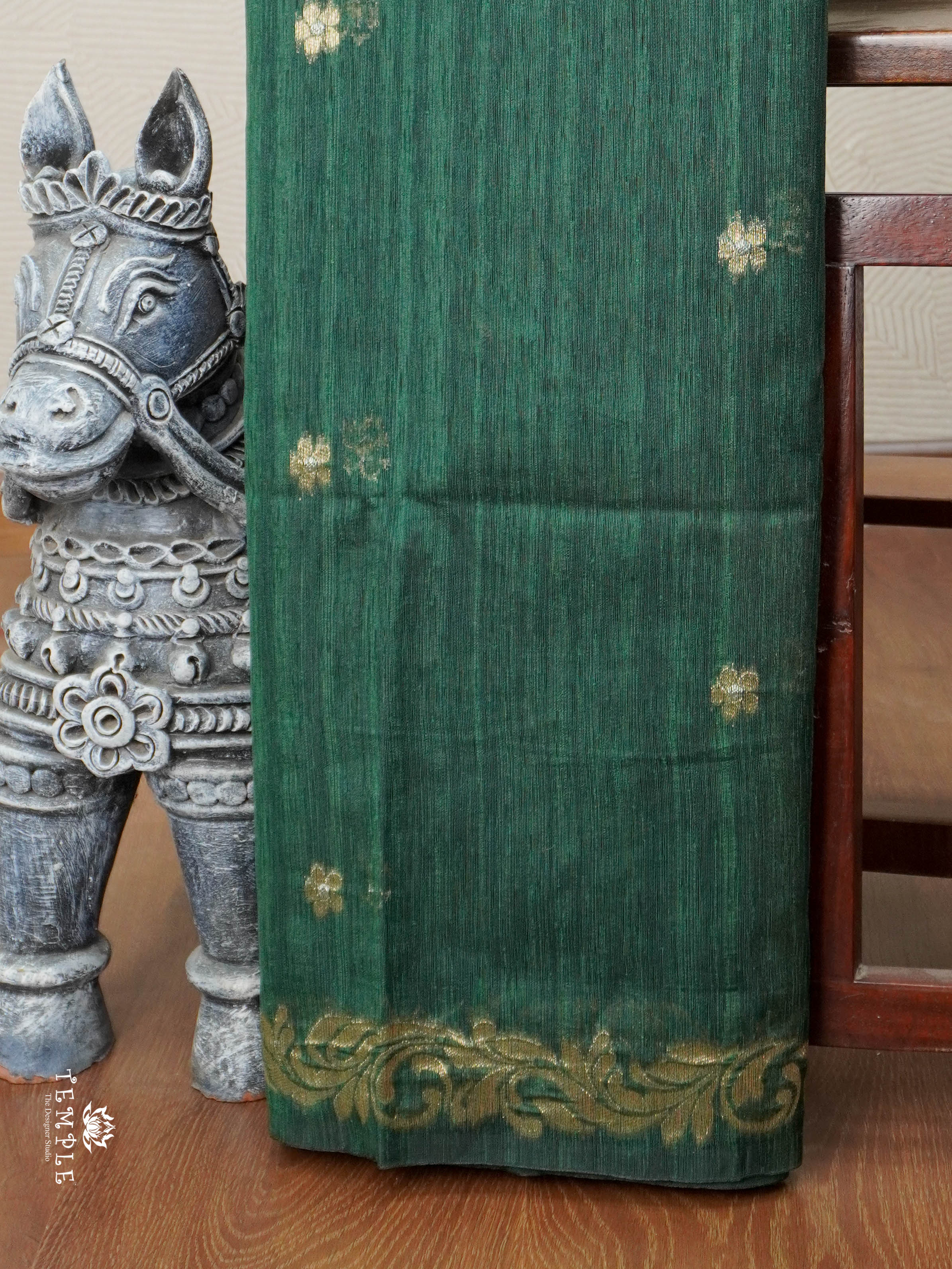 Linen Silk Saree | TTDS2823