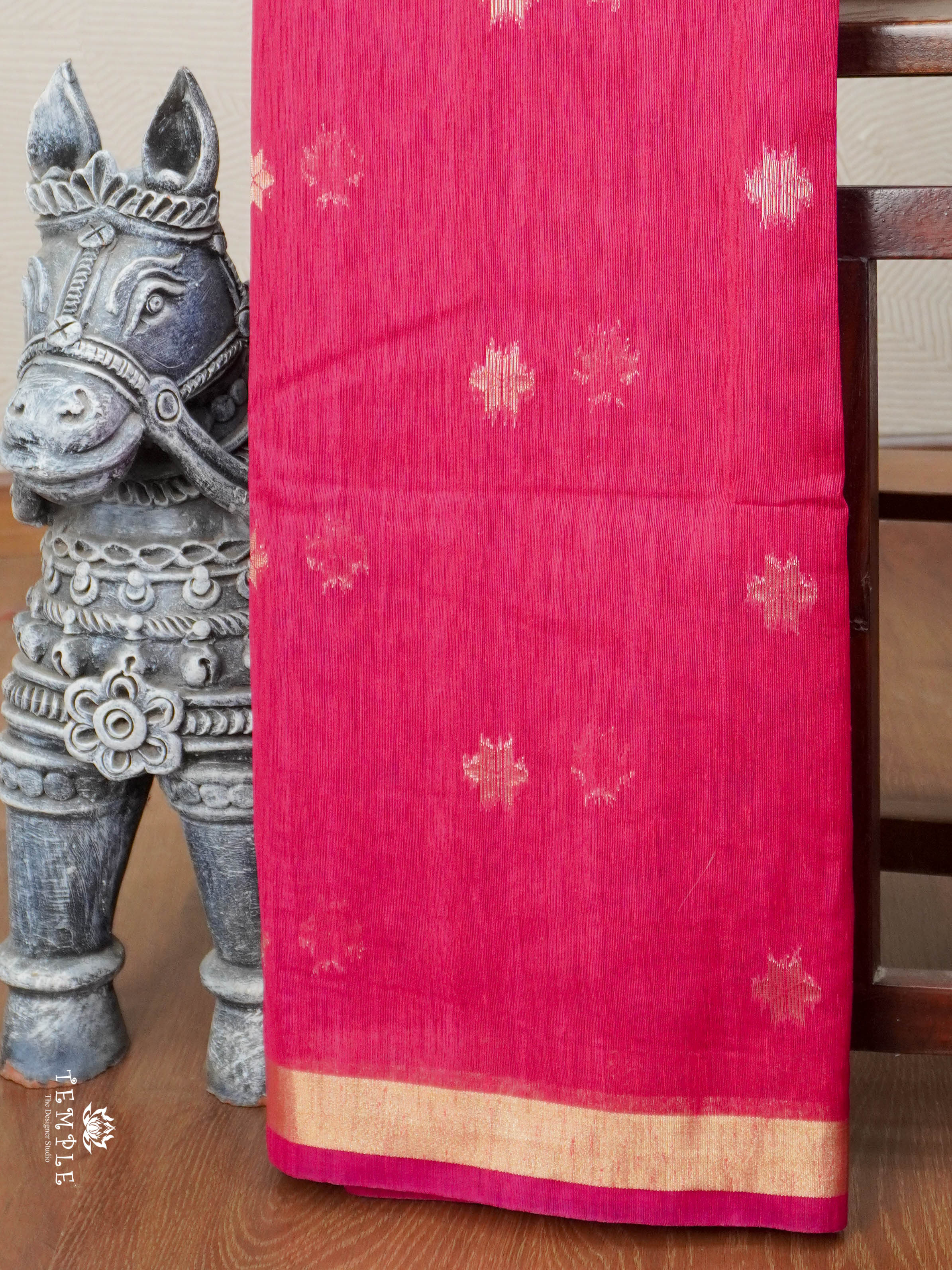 Linen Silk Saree | TTDS2803