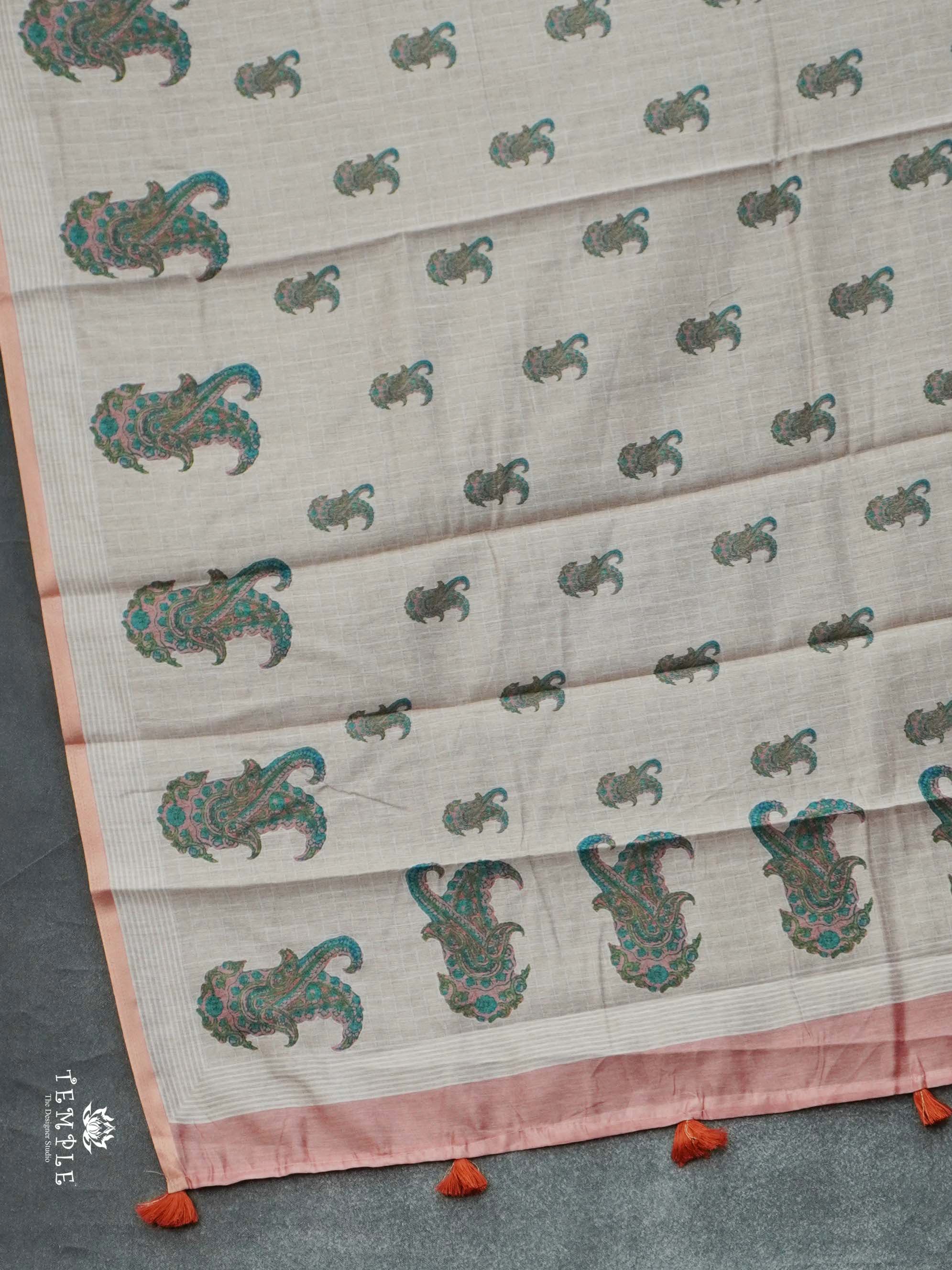 Chanderi Cotton Saree | TTDS2316