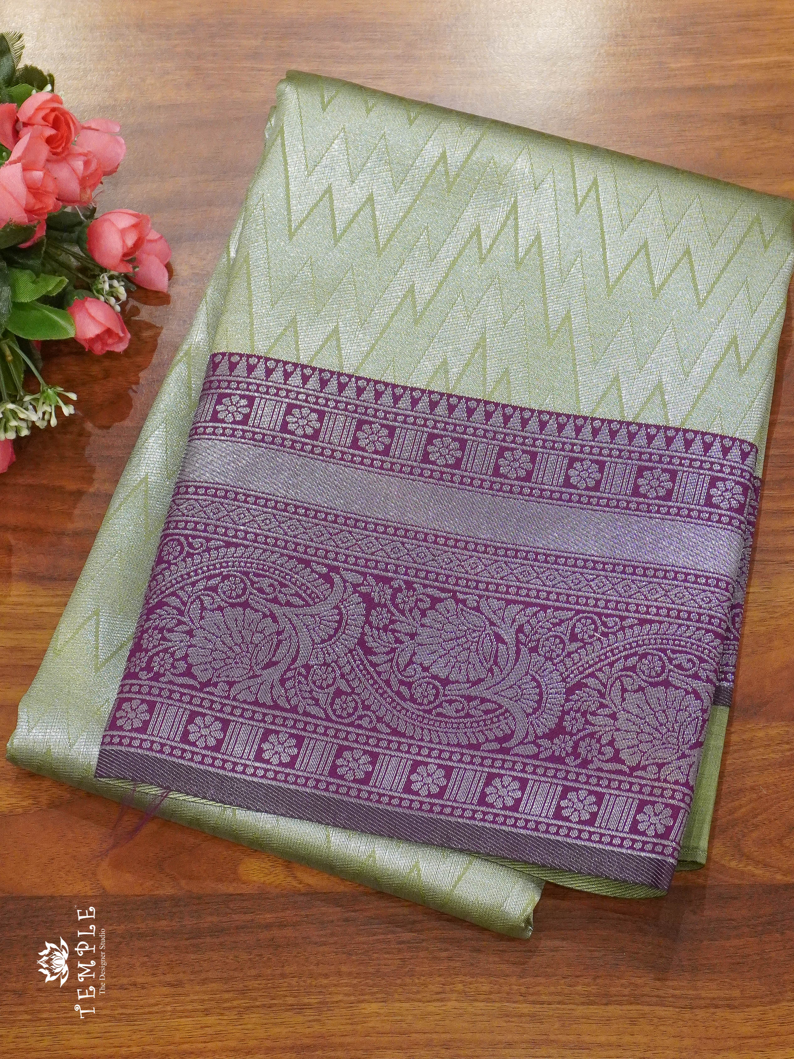 Semi Kanchi Silk Saree | TTDS1355 | Sparkling Deals