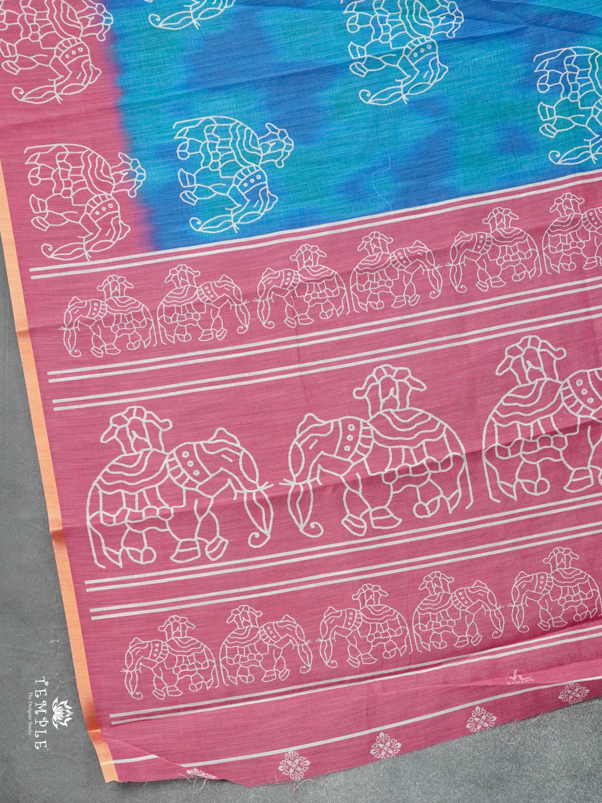 Linen Cotton Saree | TTDS2805