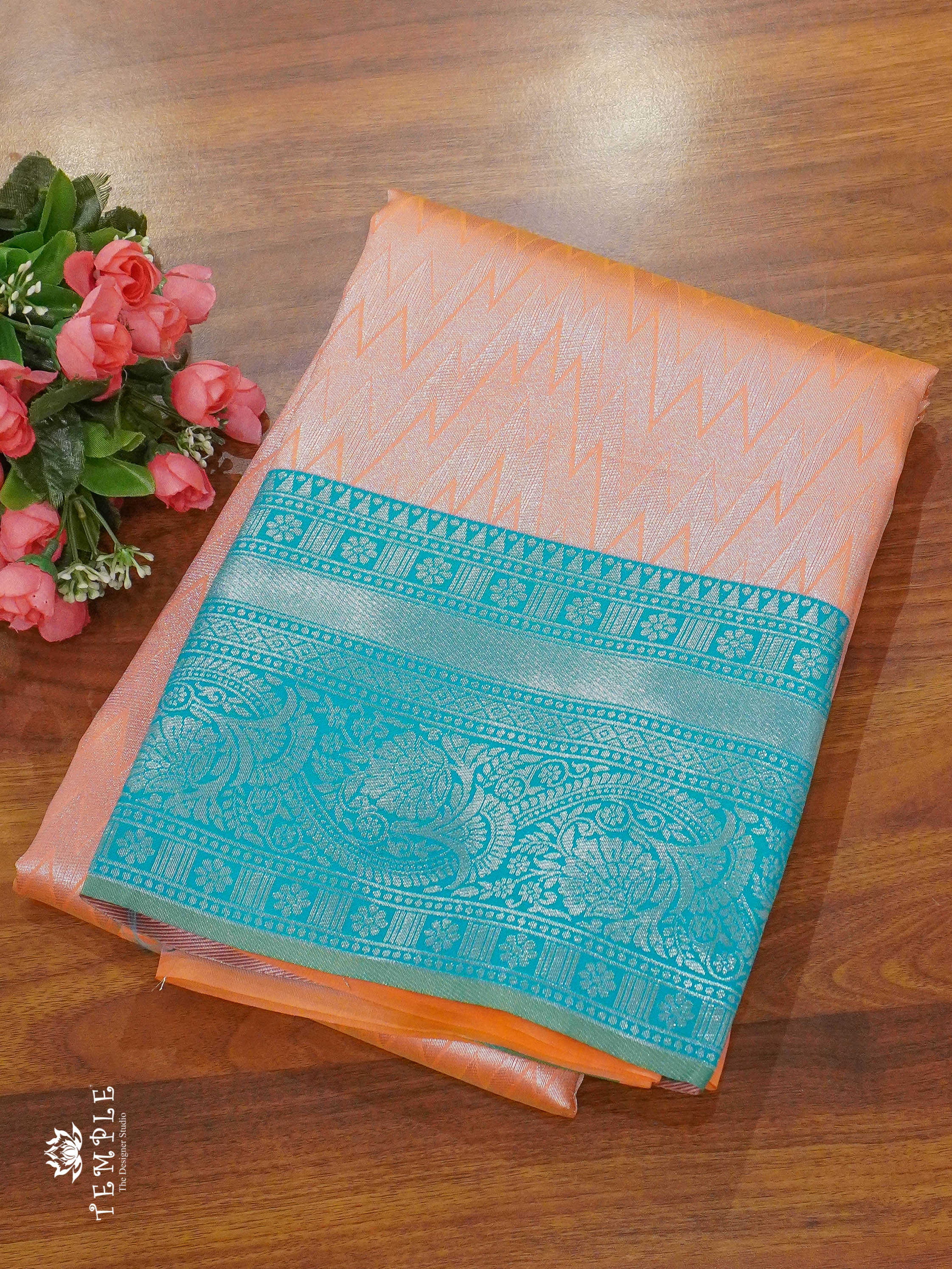 Semi Kanchi Silk Saree | TTDS1355 | Sparkling Deals