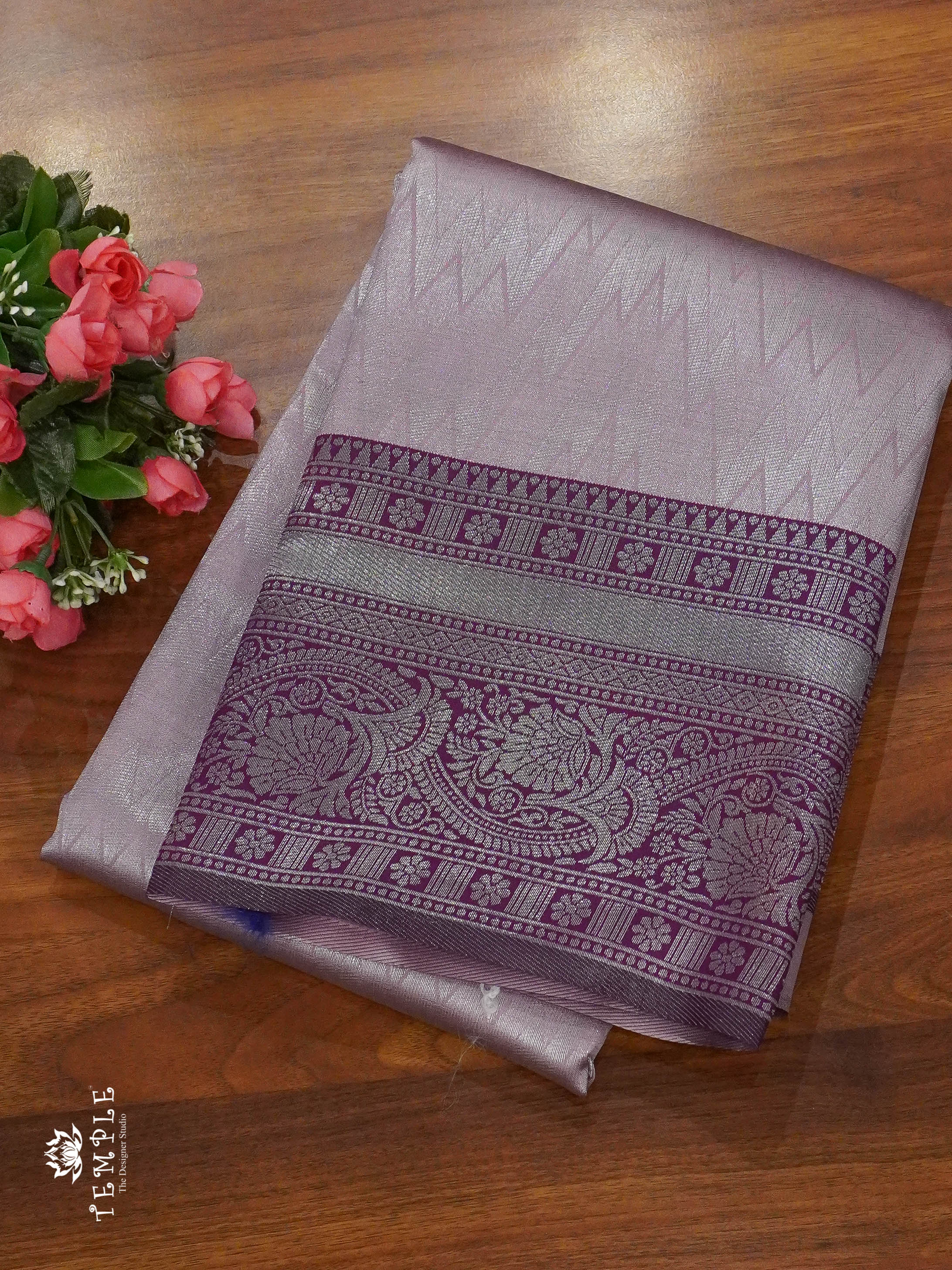 Semi Kanchi Silk Saree | TTDS1355 | Sparkling Deals