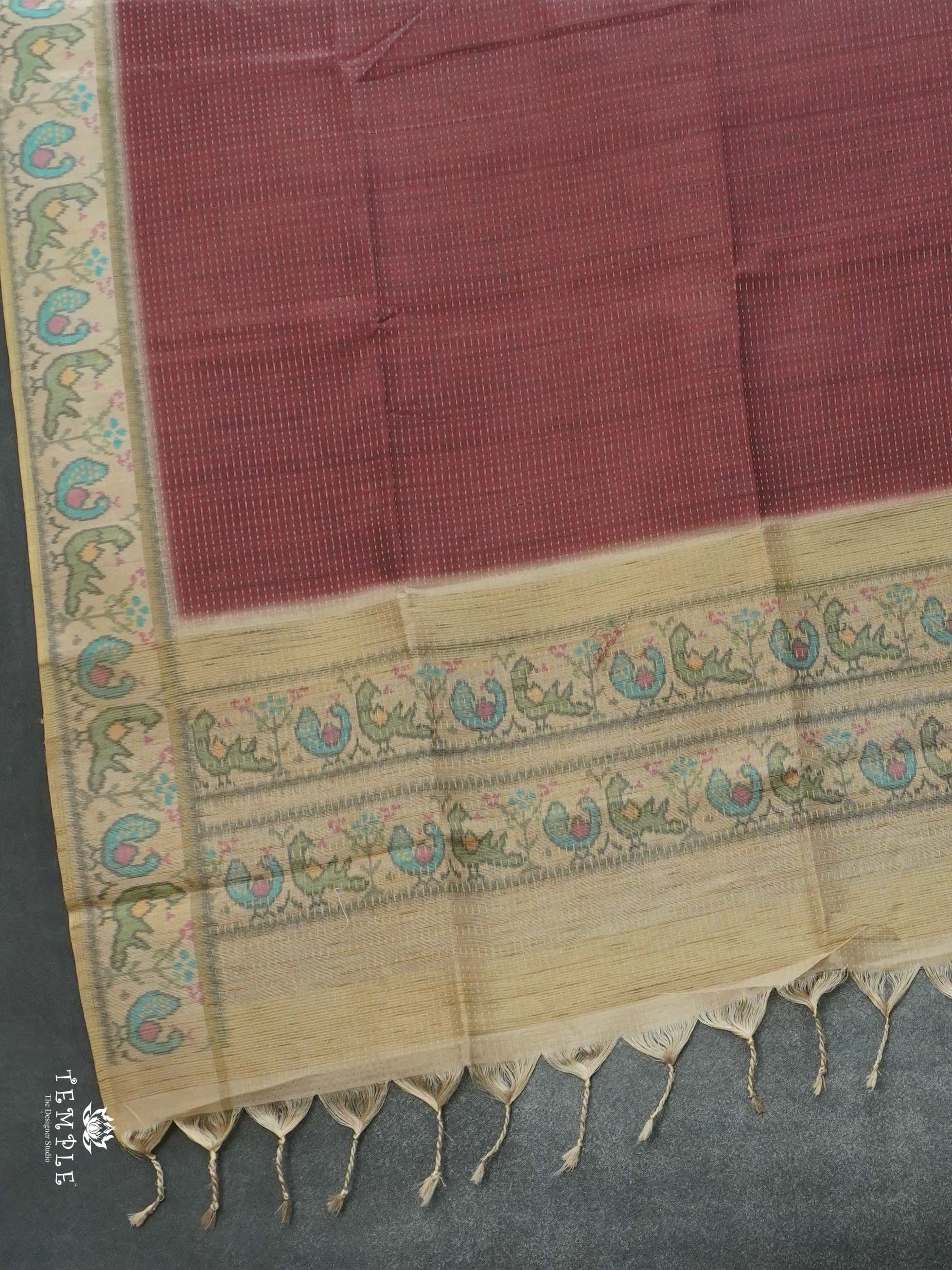 Handloom  Chappa Silk Saree | TTDS2715