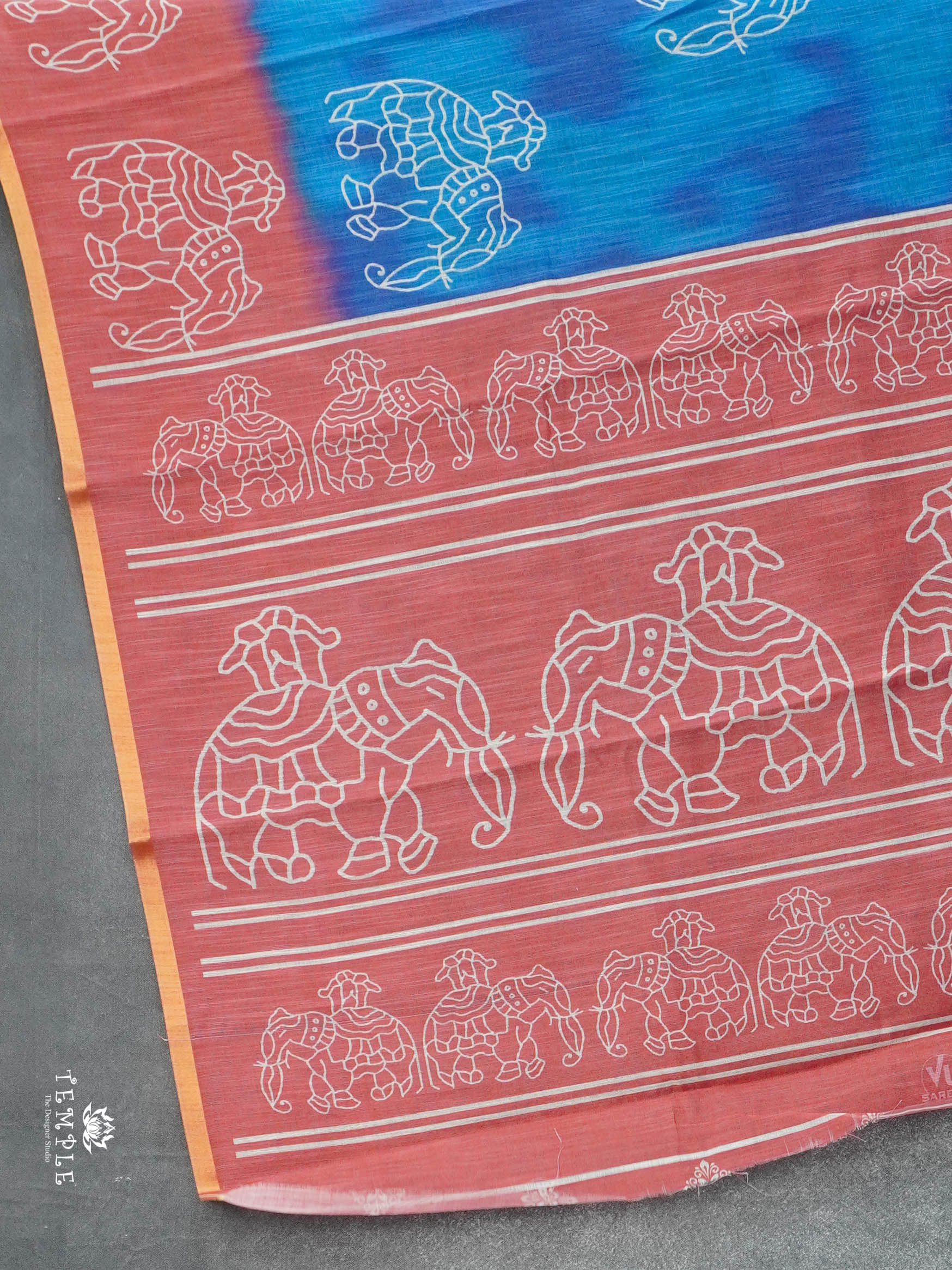 Linen Cotton Saree | TTDS2805