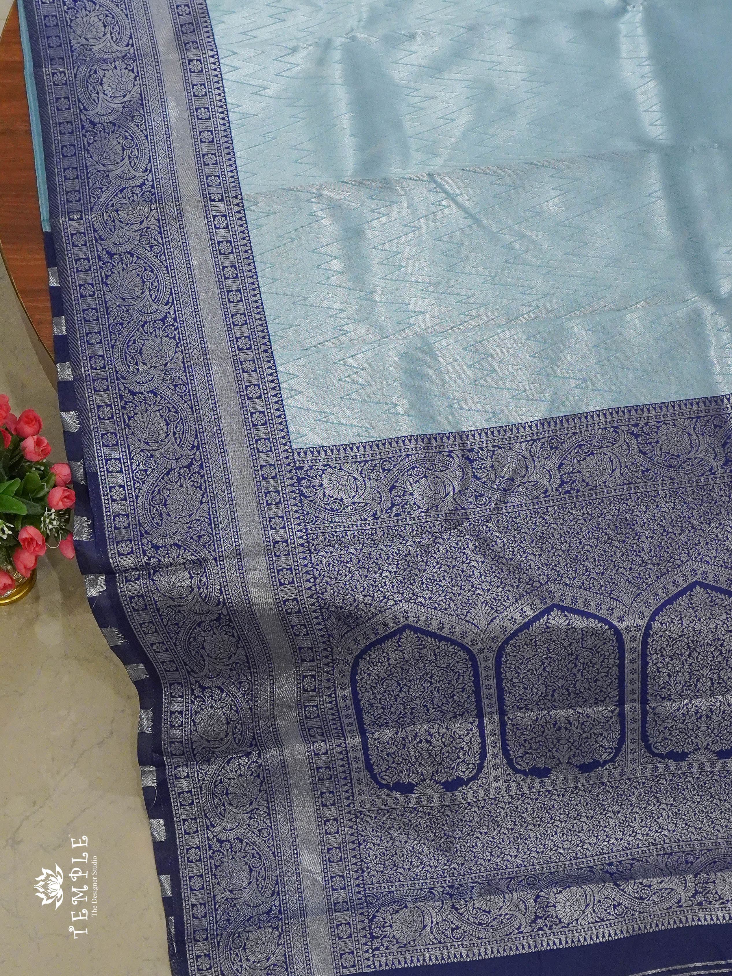 Semi Kanchi Silk Saree | TTDS1355 | Sparkling Deals