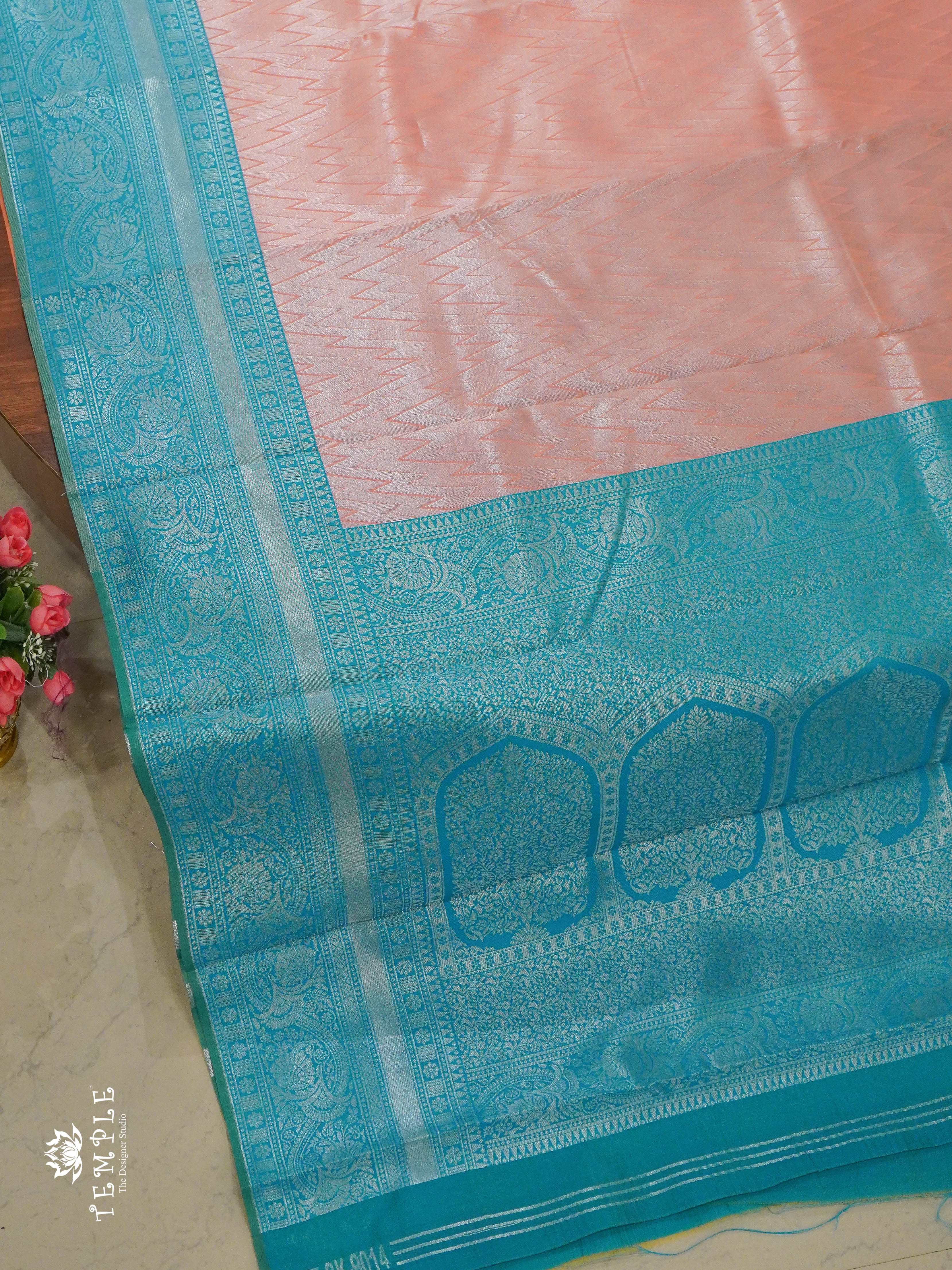 Semi Kanchi Silk Saree | TTDS1355 | Sparkling Deals