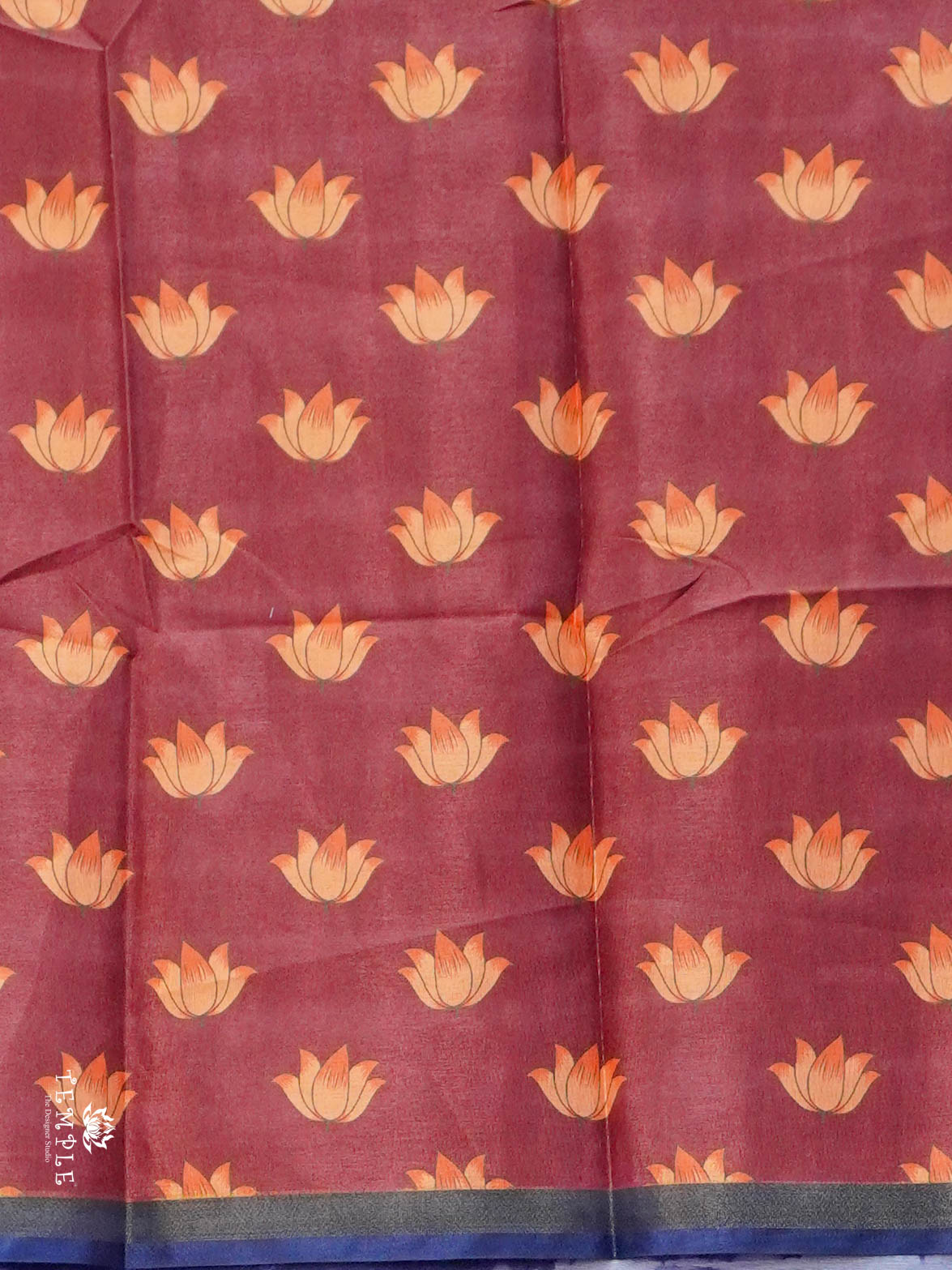 Shibori Print Cotton Saree | TTDS2800