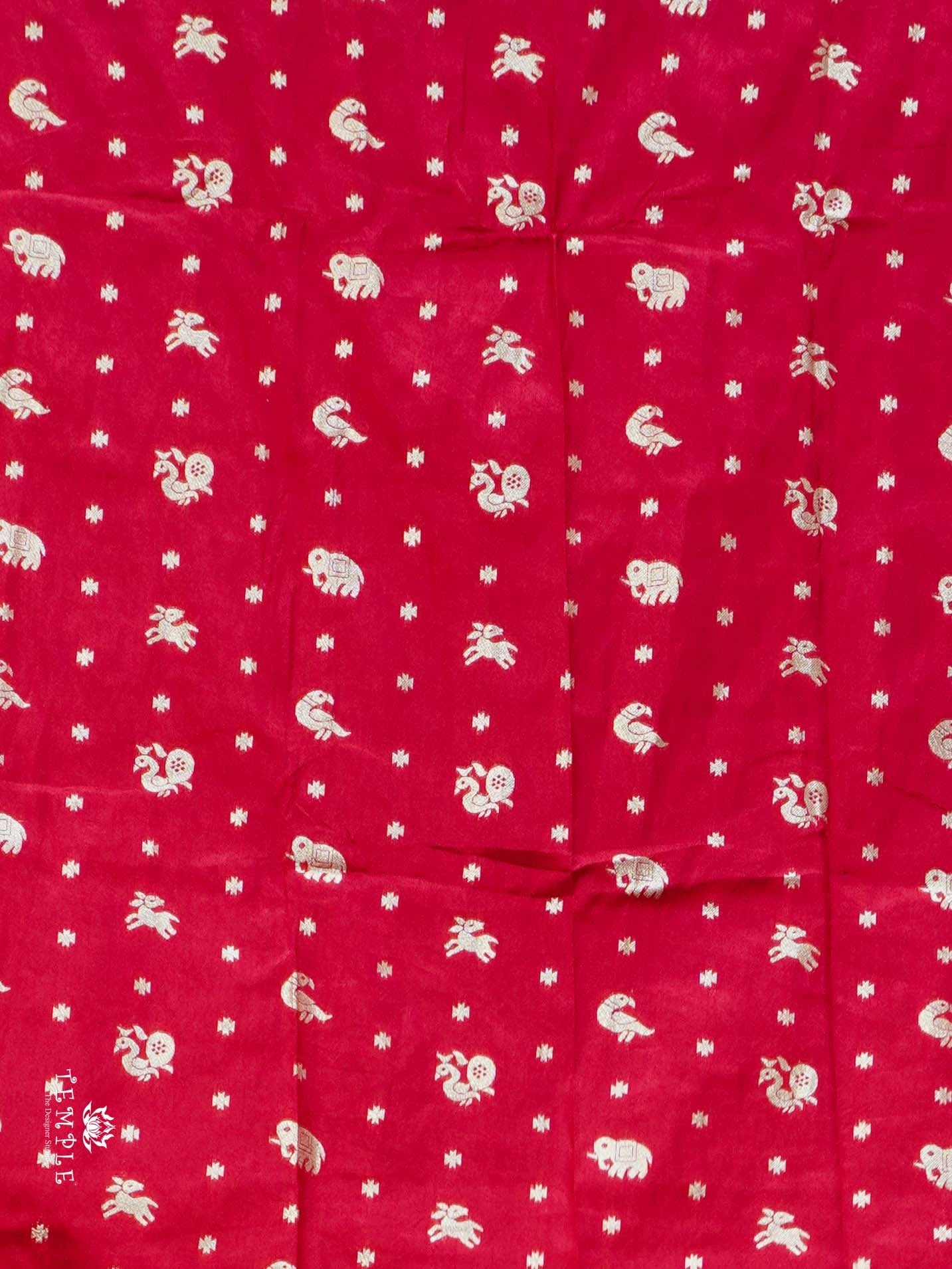 Floral With Creeper Printed Saree | TTDS2258