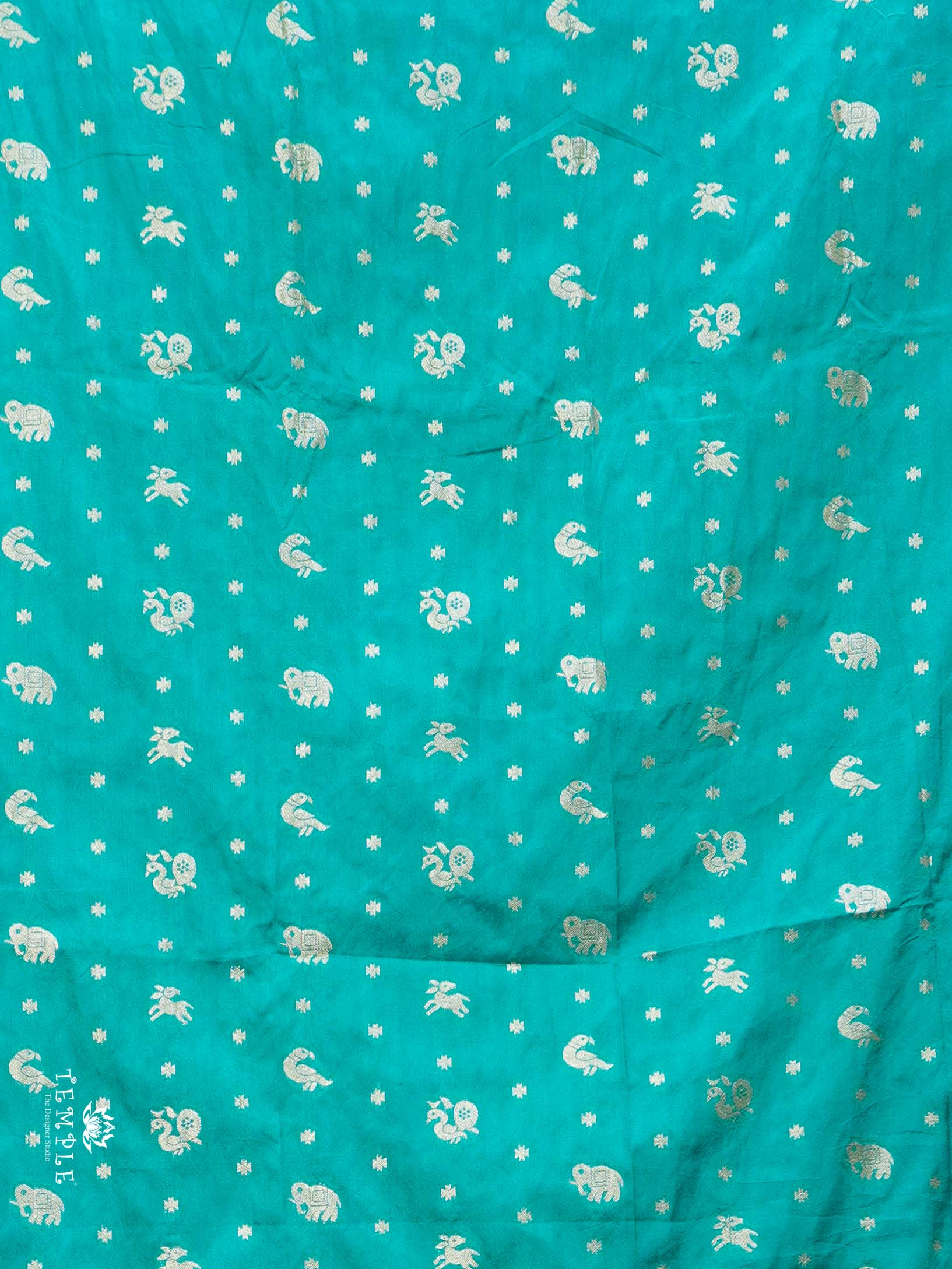 Floral With Creeper Printed Saree | TTDS2258