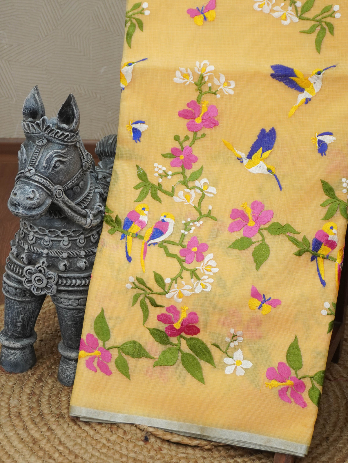 Kota Saree With Embroidery Work | TTDS3608