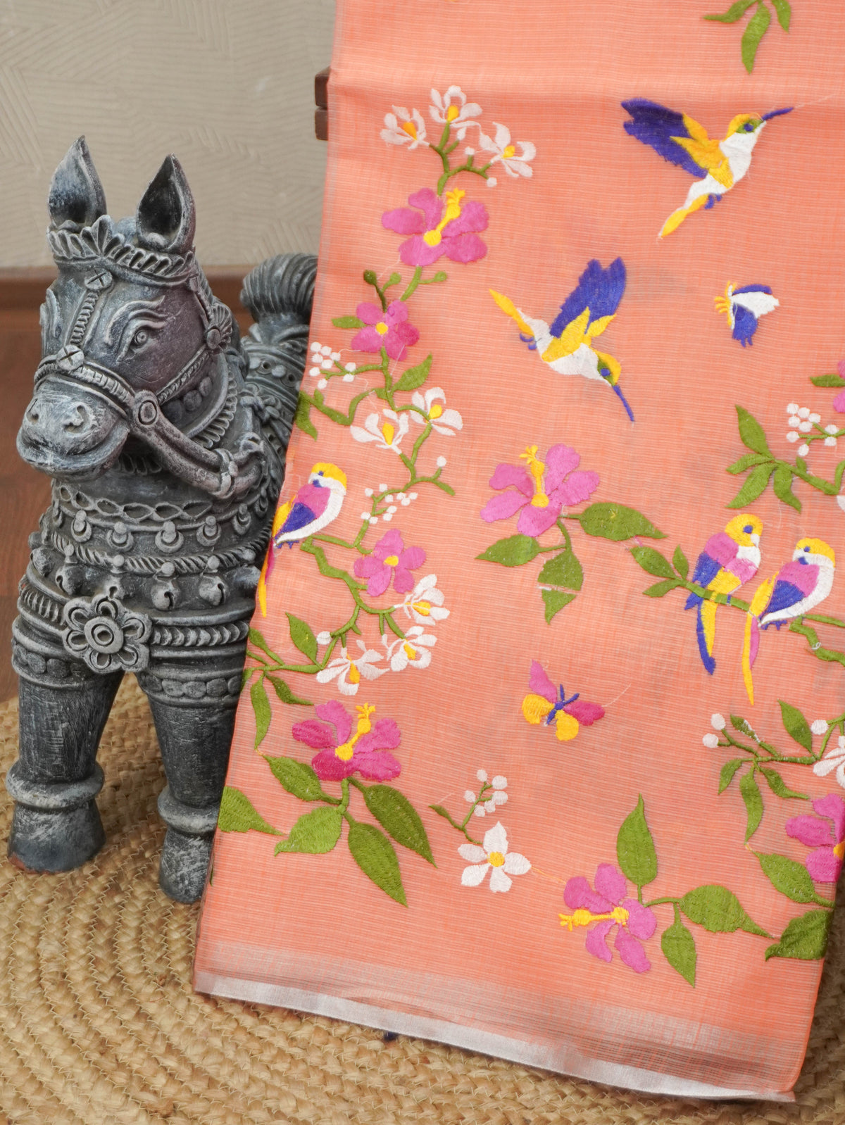 Kota Saree With Embroidery Work | TTDS3608