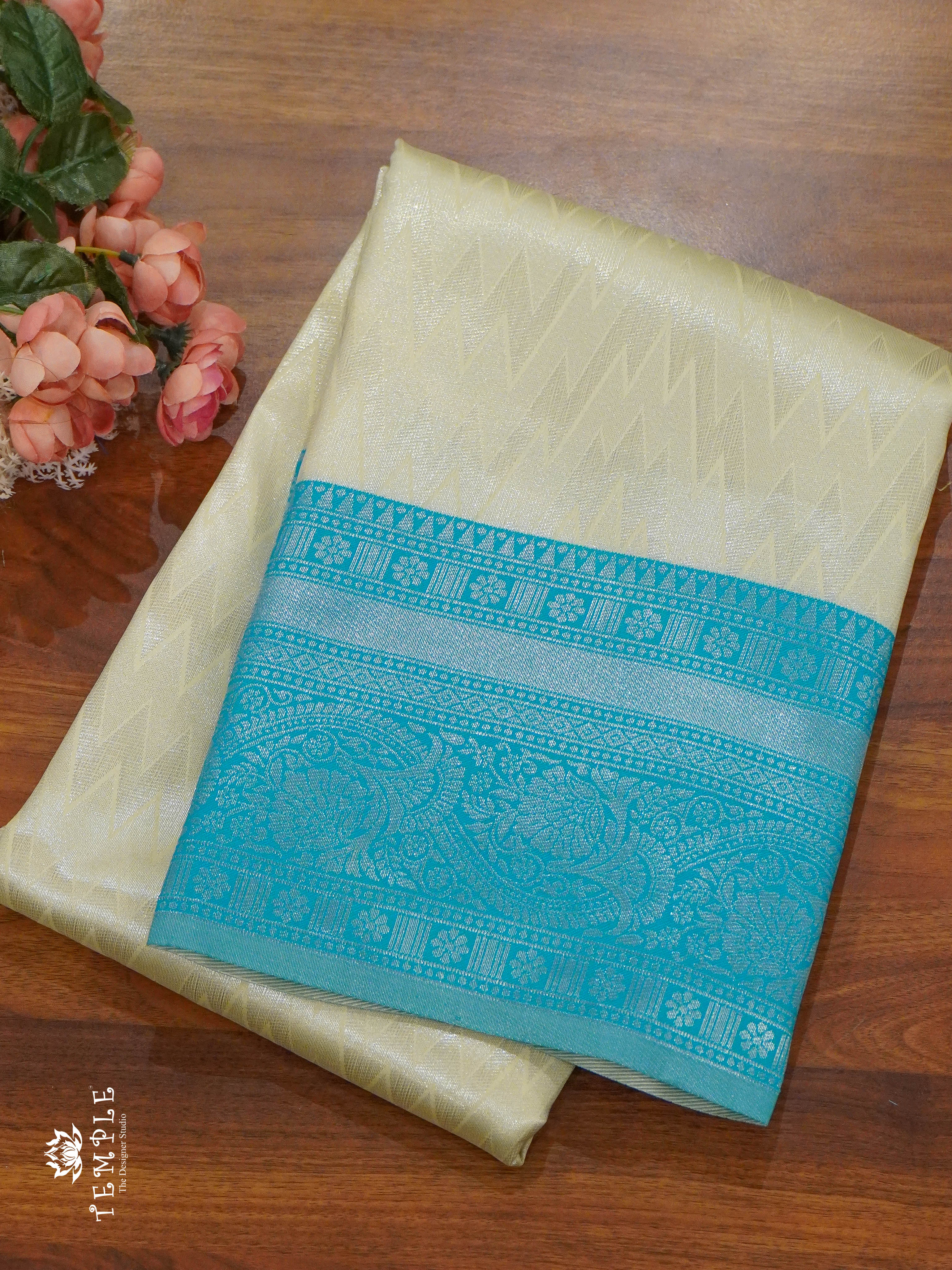 Semi Kanchi Silk Saree | TTDS1355 | Sparkling Deals