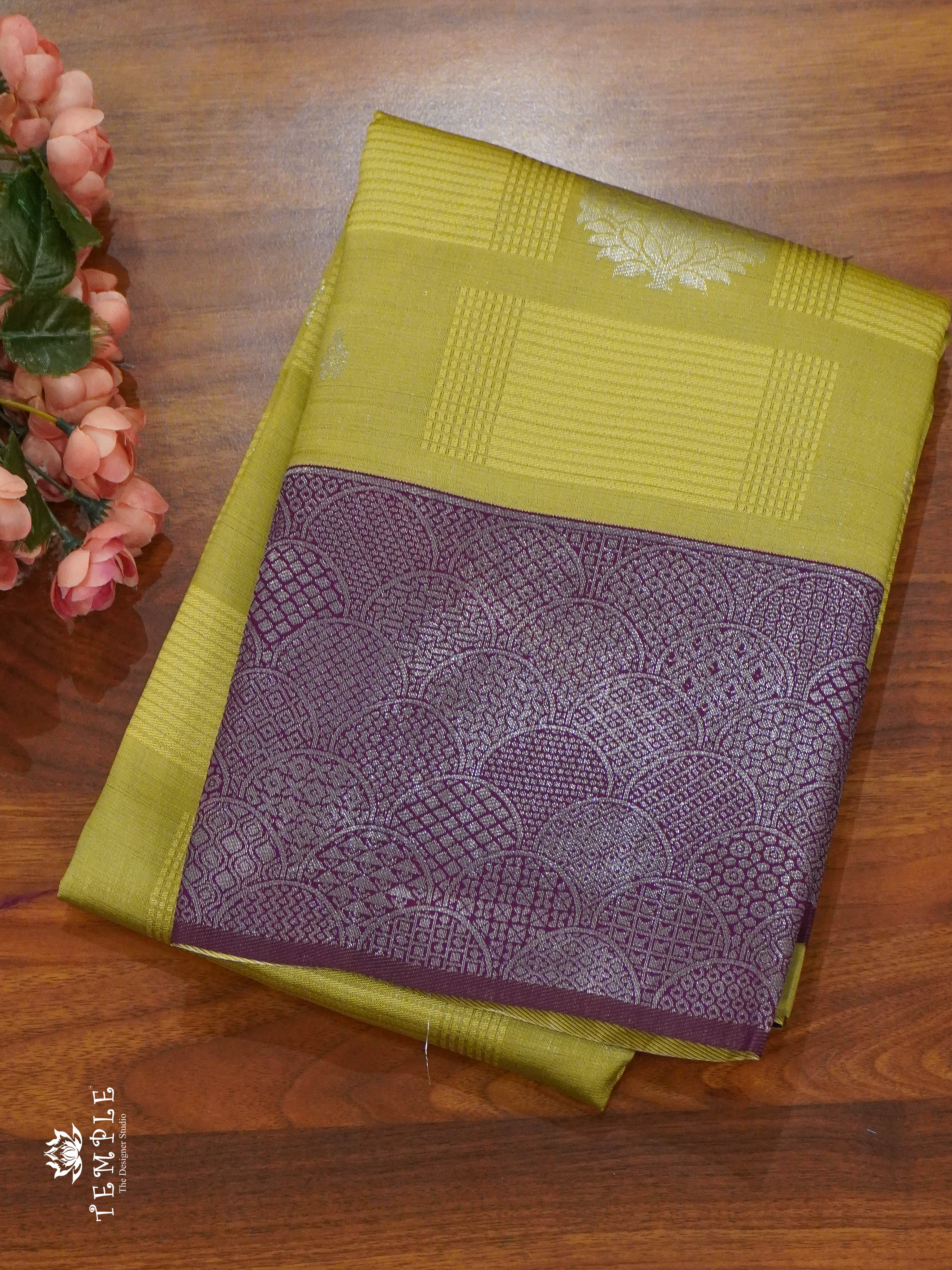 Semi Kanchi Silk Saree | TTDS1356 | Sparkling Deals