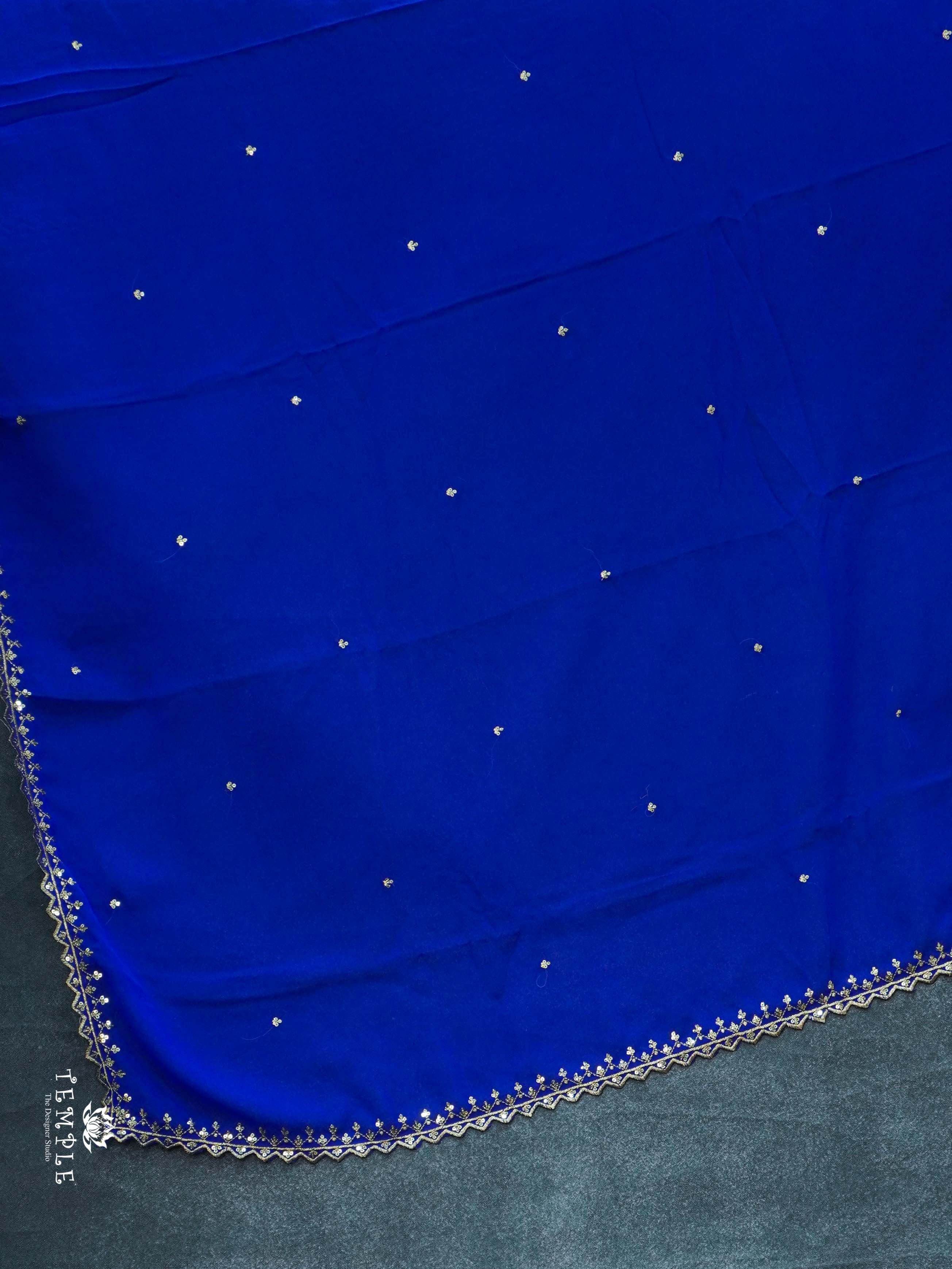 Georgette Saree with Designer Blouse | TTDS2243