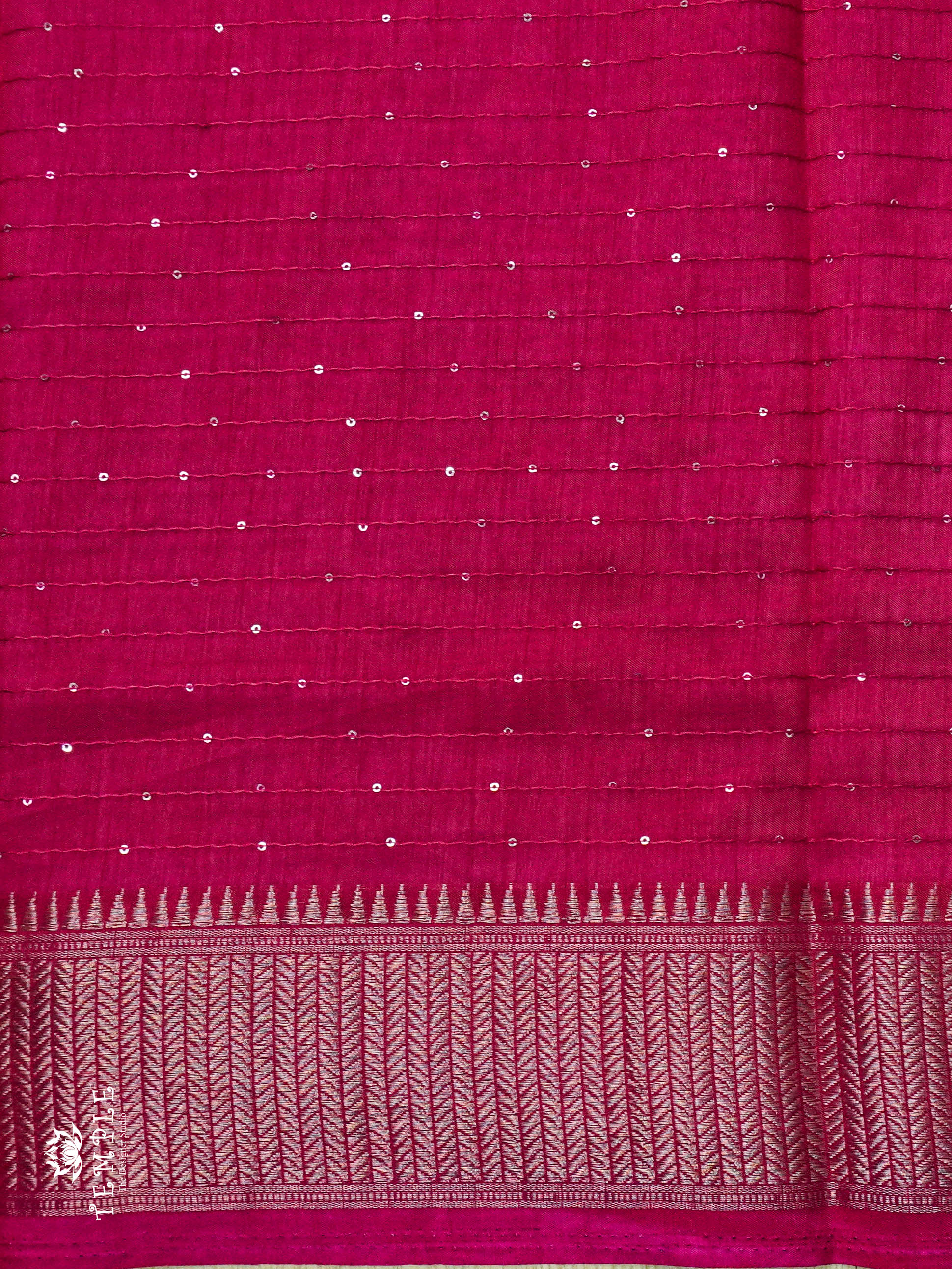 Art Silk Saree with ( Sequins design  )  |  TTDS656