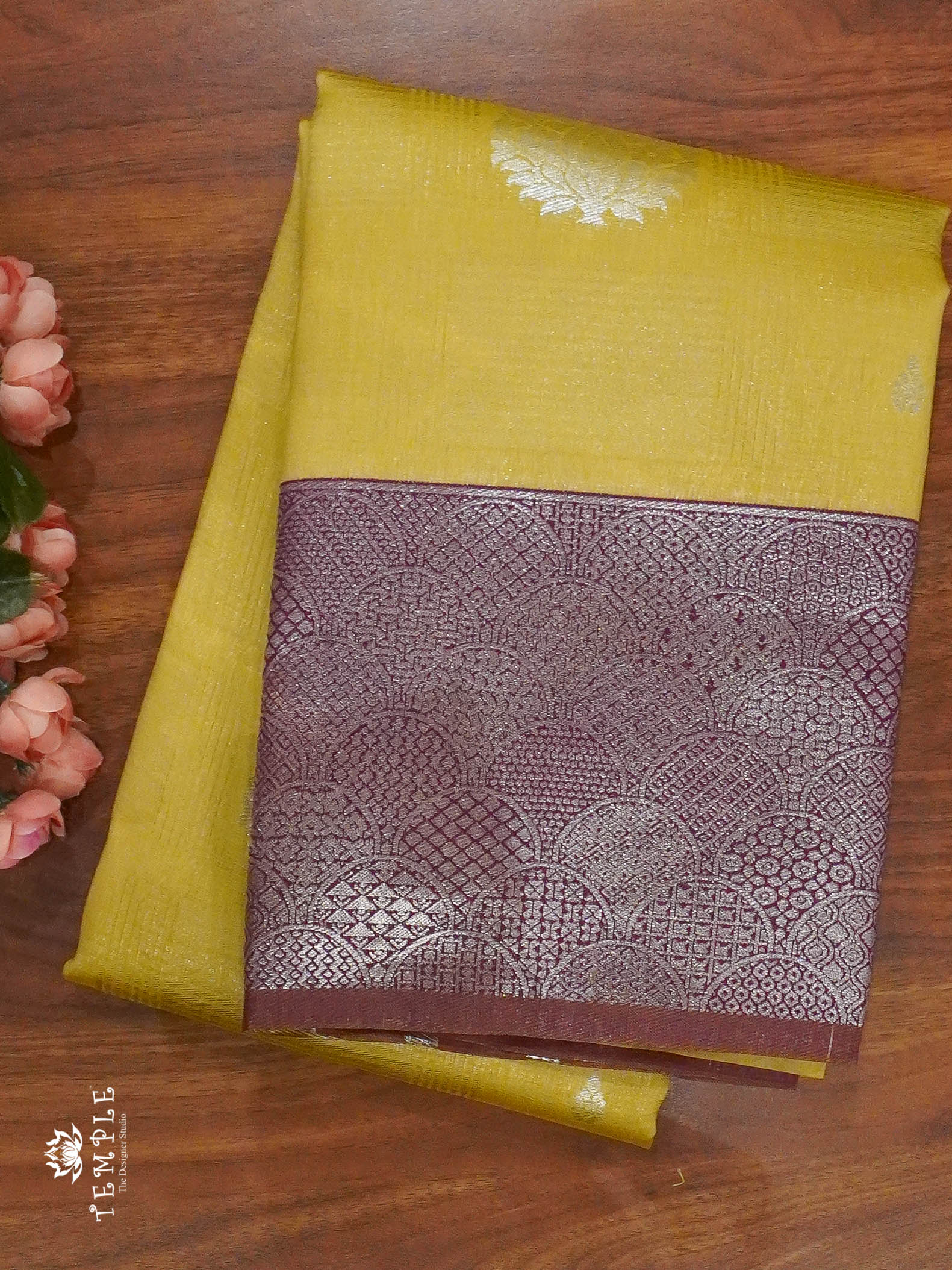 Semi Kanchi Silk Saree | TTDS1356 | Sparkling Deals