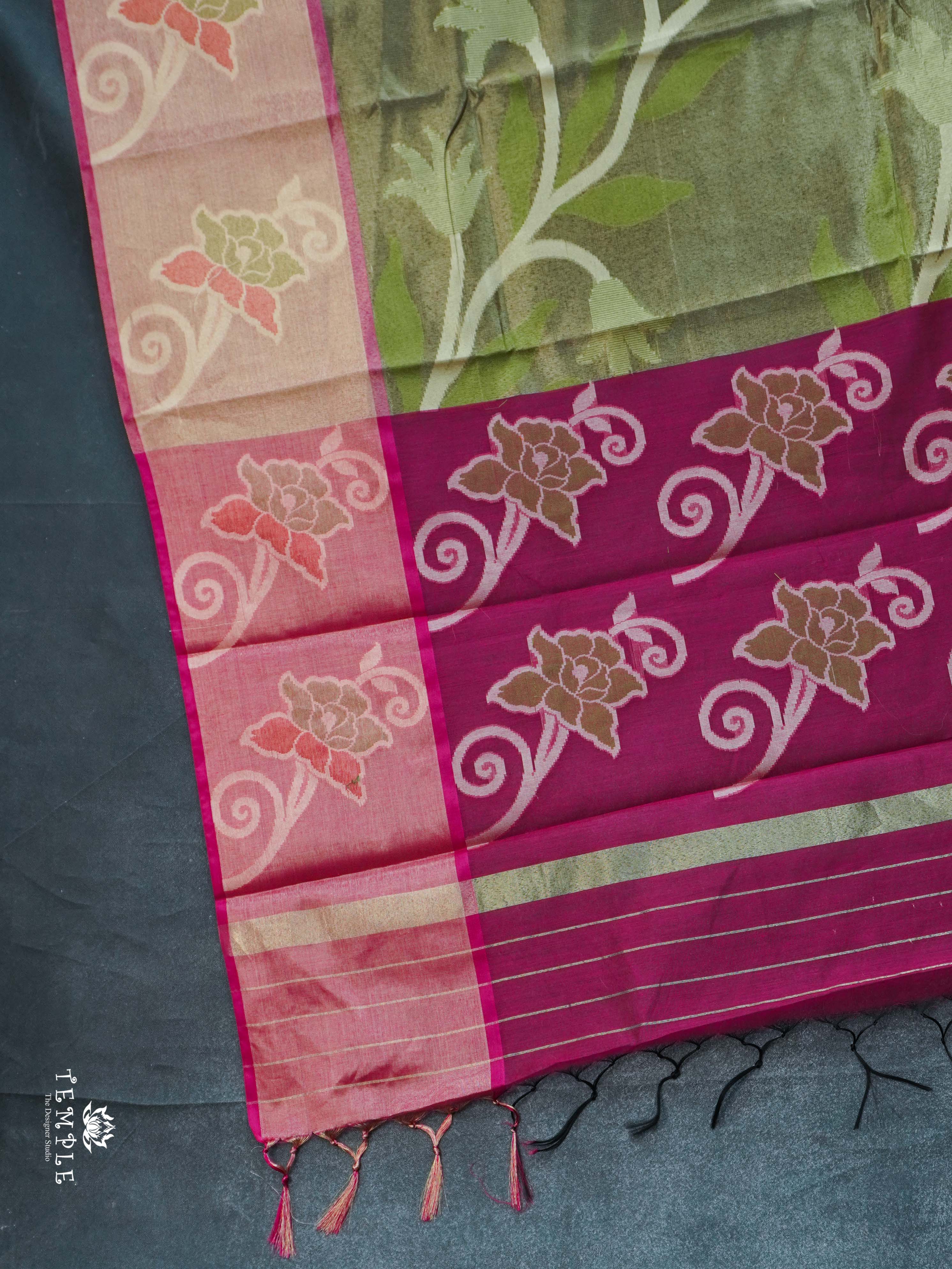 Tissue saree with Pochampally Pattern | TTDS2269