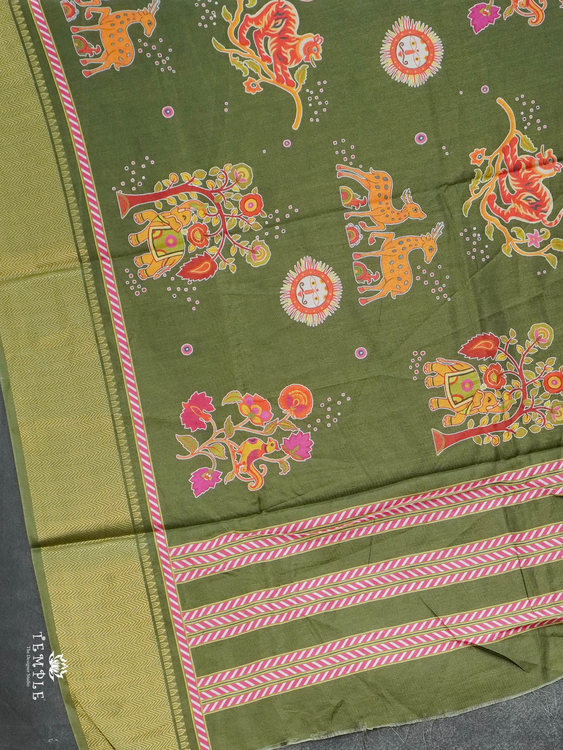 Printed Binny Silk Saree | TTDS2810