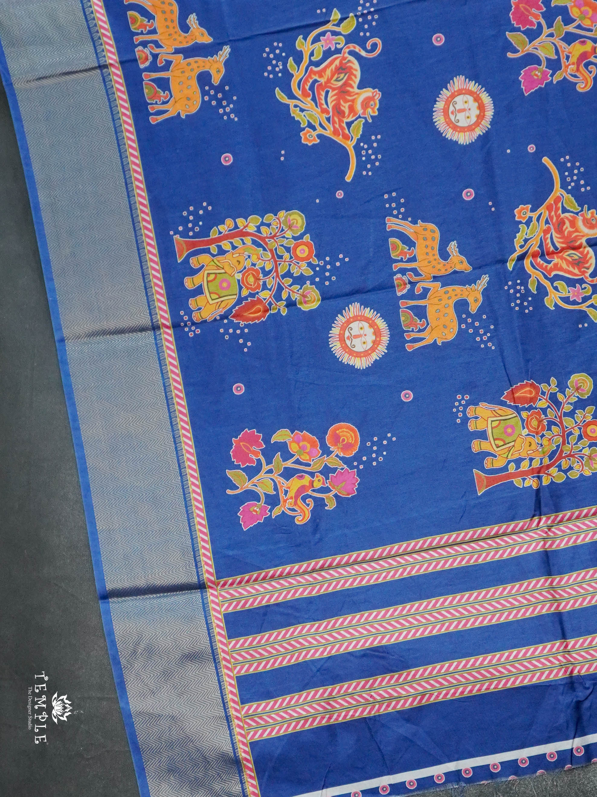 Printed Binny Silk Saree | TTDS2810