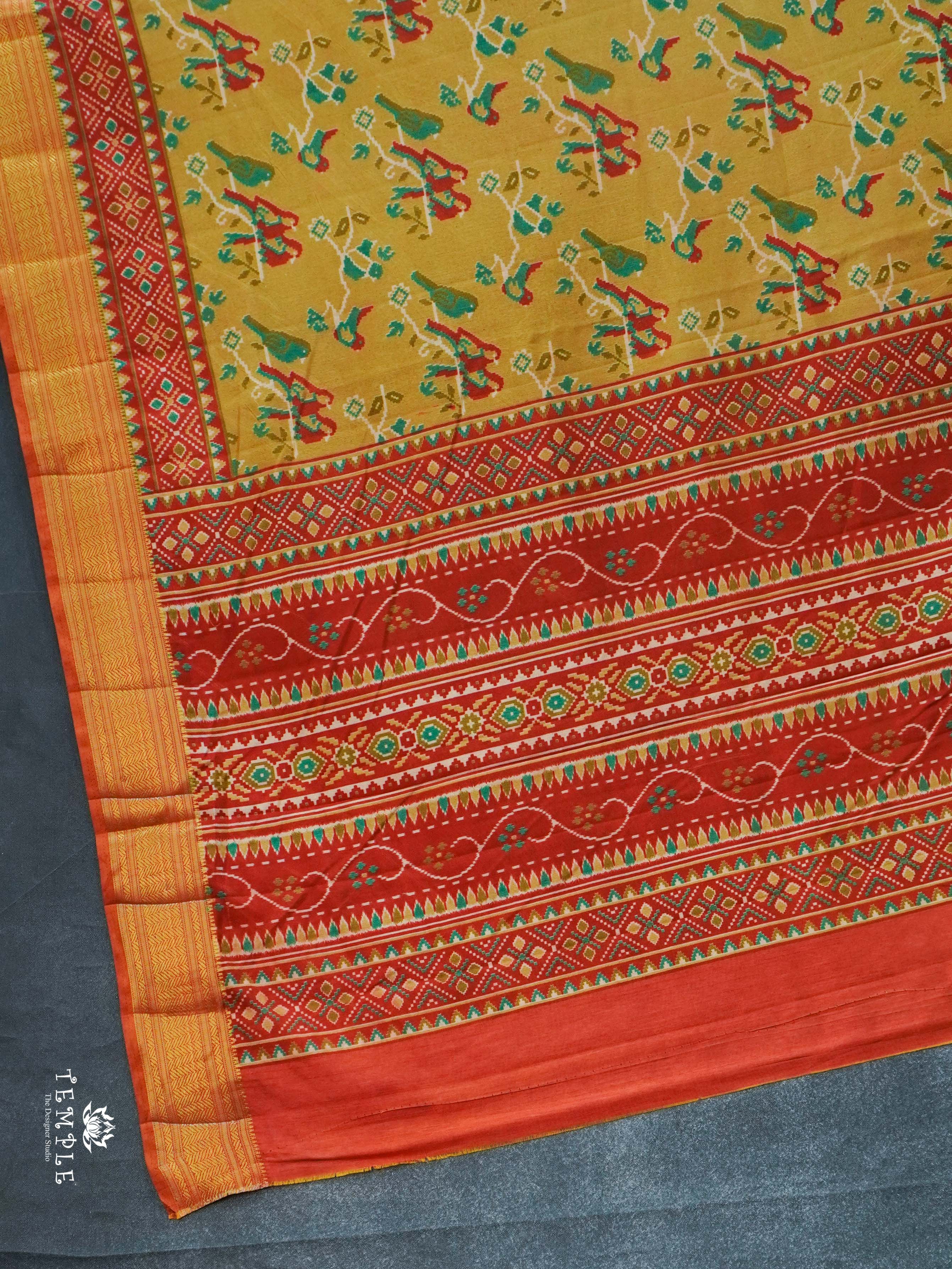 Printed Art Silk Saree | TTDS2241