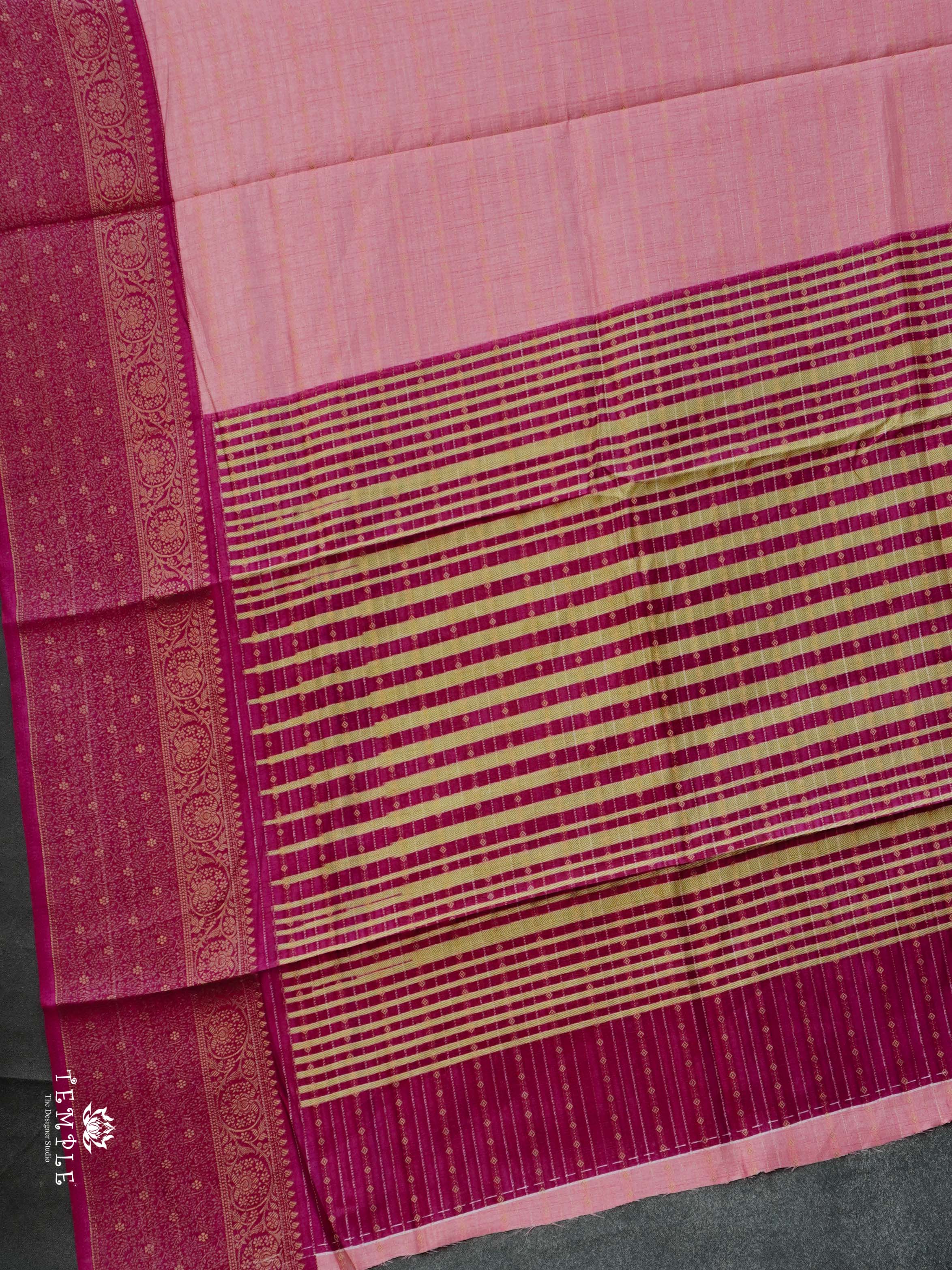 Semi Tussar Silk Saree | TTDS2313