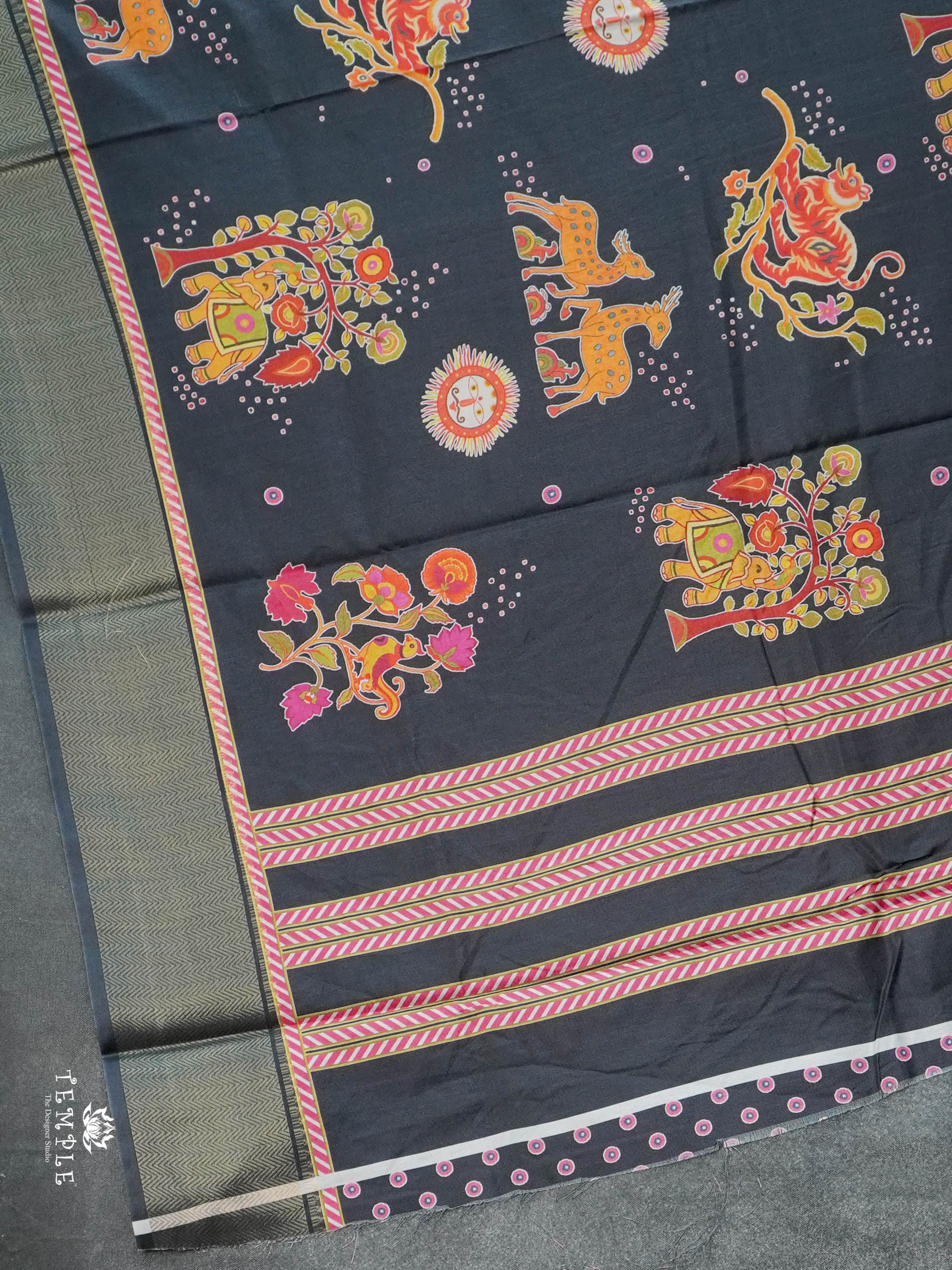 Printed Binny Silk Saree | TTDS2810