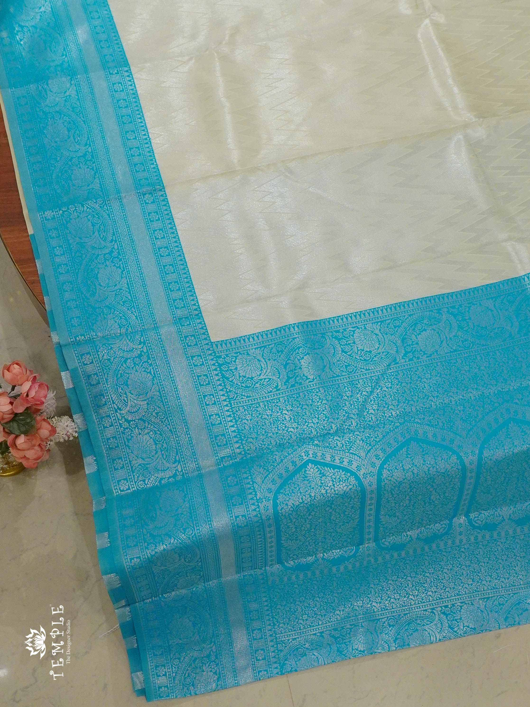 Semi Kanchi Silk Saree | TTDS1355 | Sparkling Deals