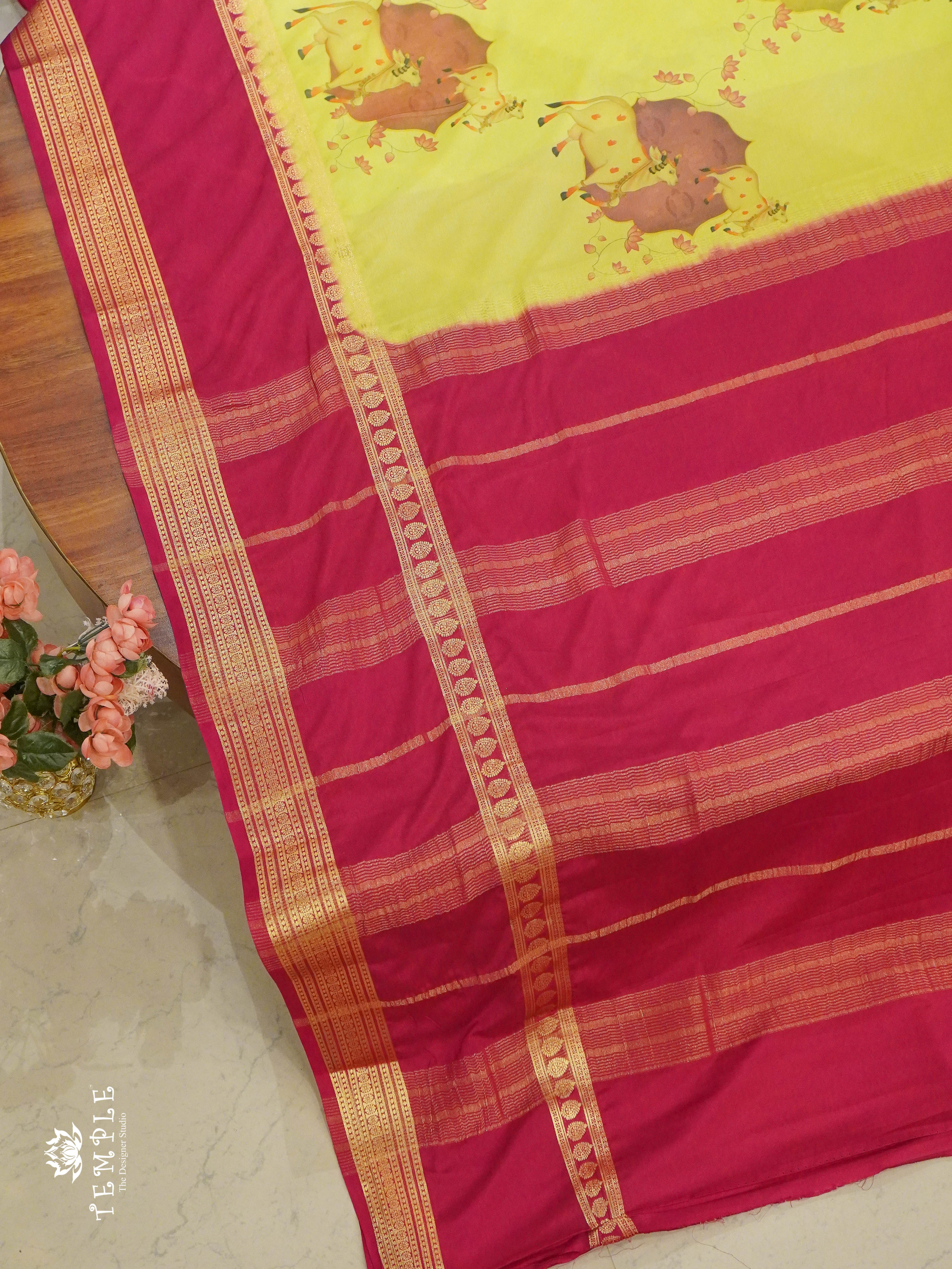 Mysore Silk Saree | TTDS1345 | Sparkling Deals | PRE BOOKING