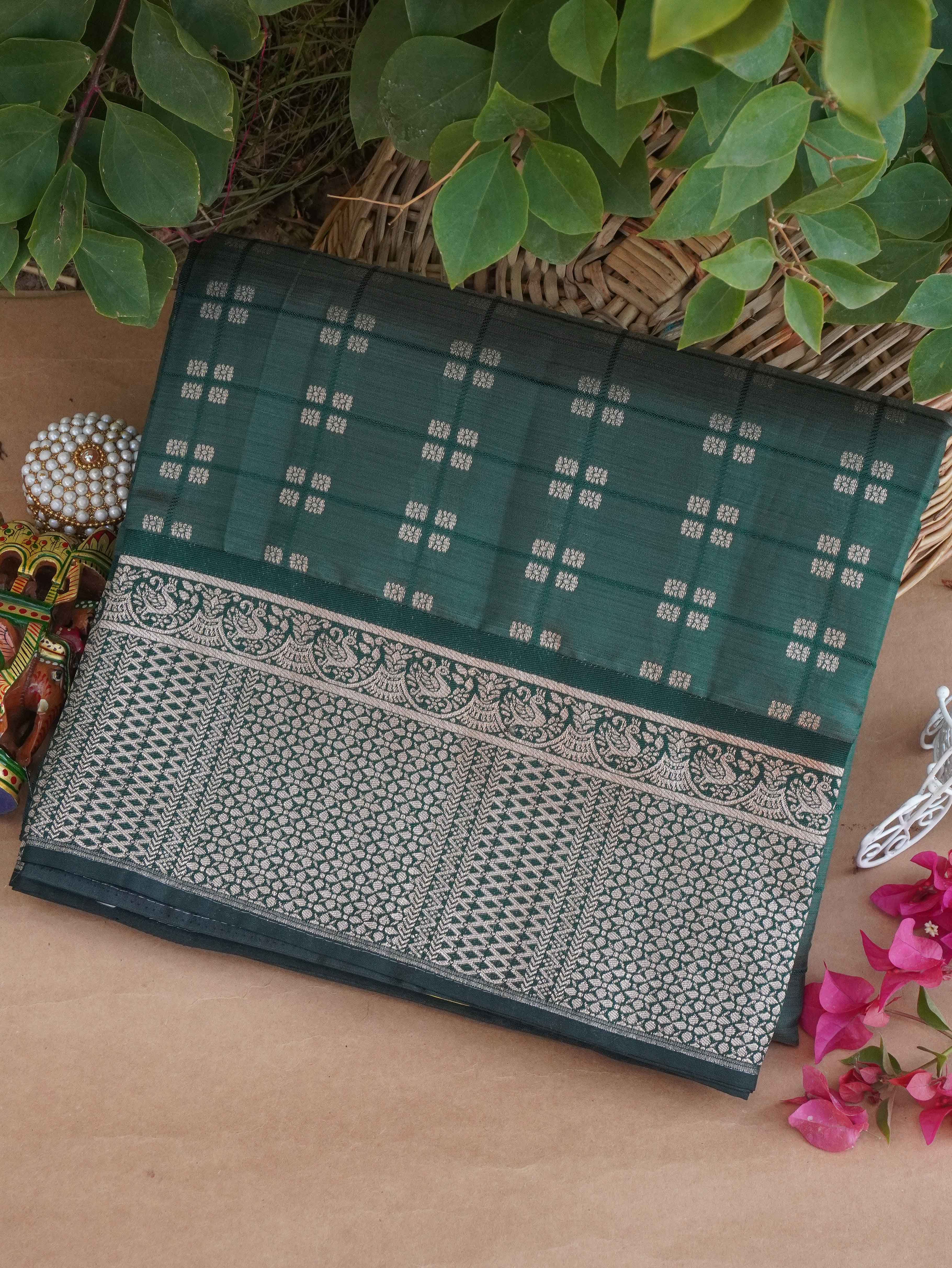 Semi Tussar Silk Saree | TTDS3235