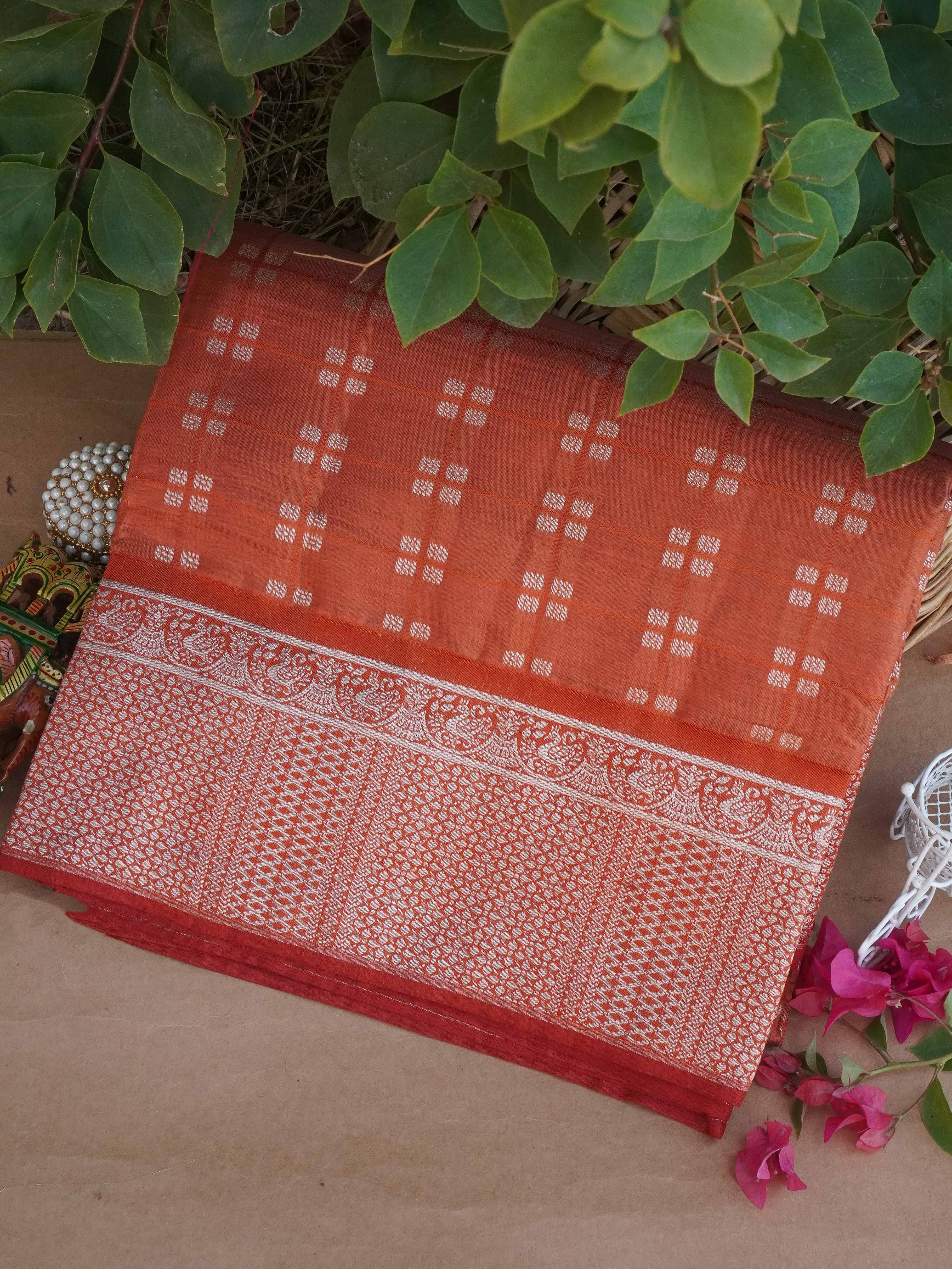 Semi Tussar Silk Saree | TTDS3235
